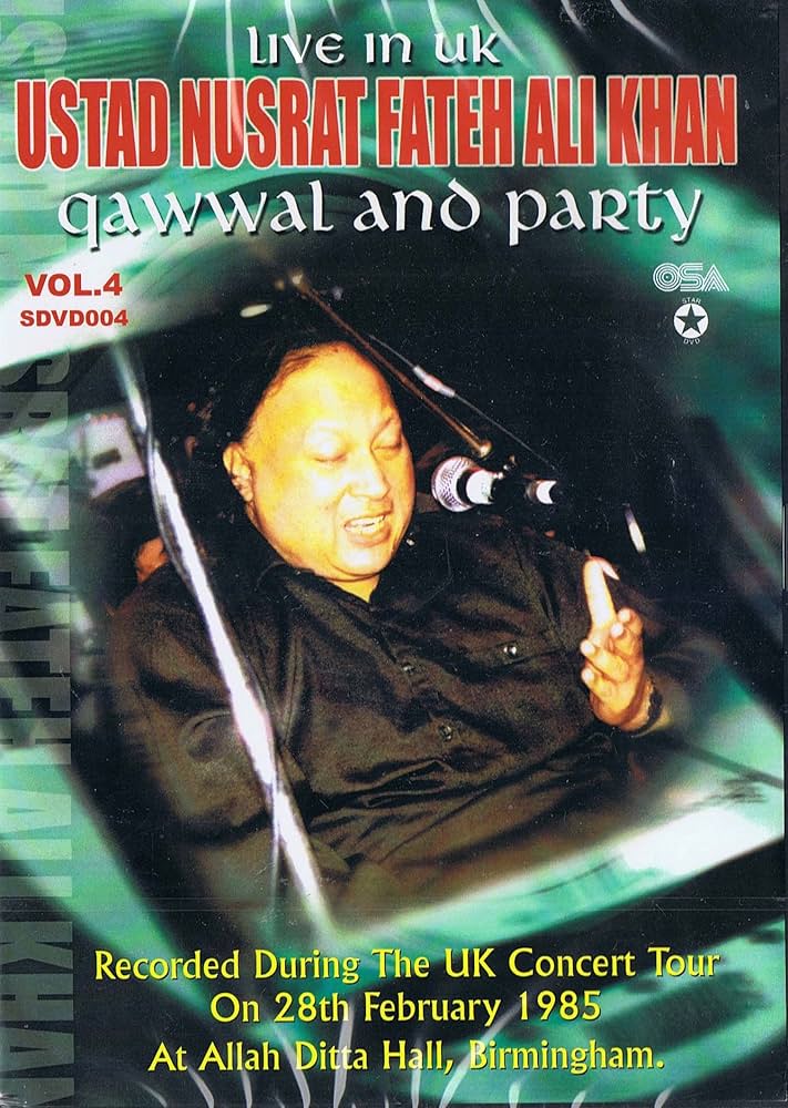Ustad Nusrat Fateh Ali Khan – Qawwal & Party Vol 4 Live At