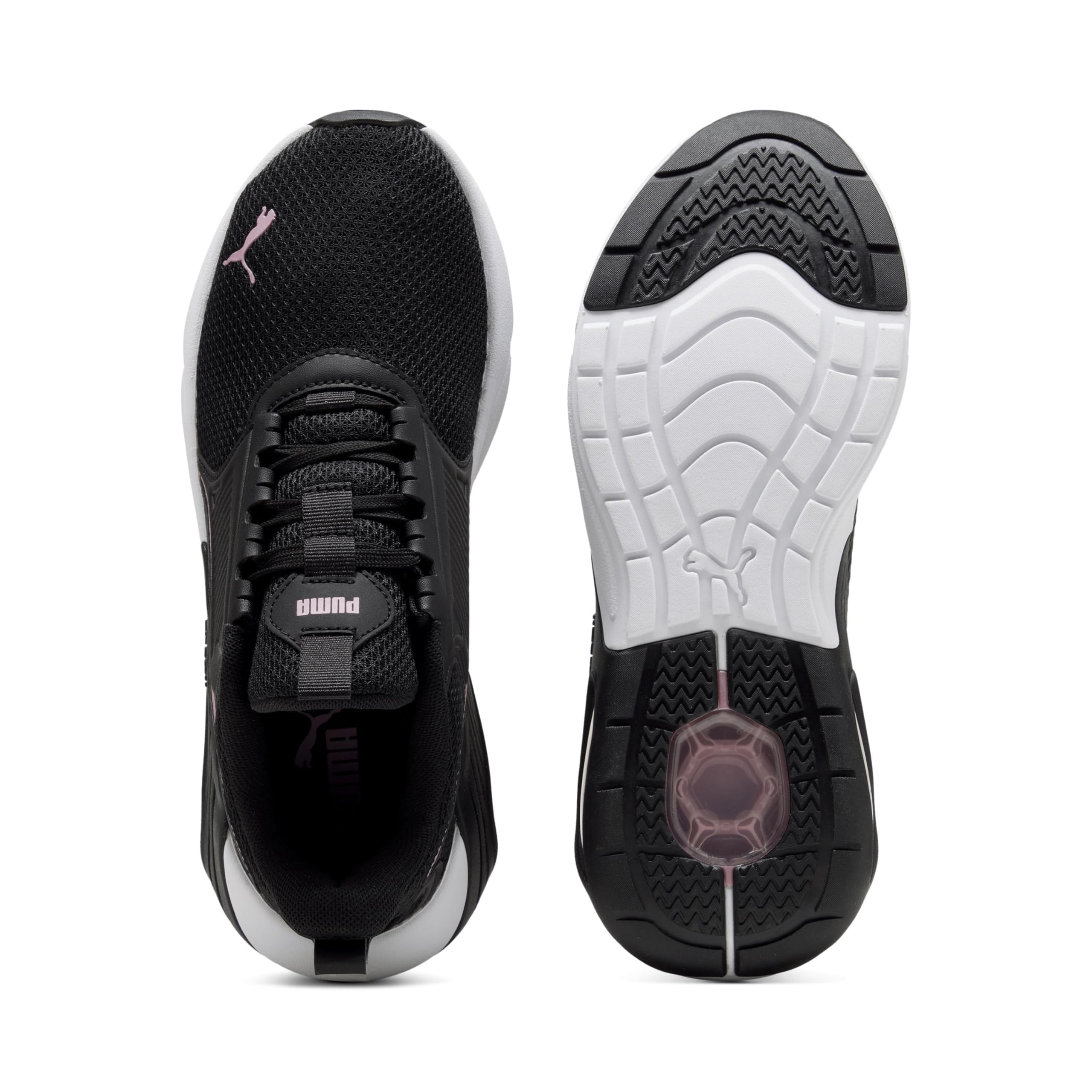 Puma Unisex X-Cell Nova FS Scarpa da Corsa su Strada, Puma Nero Rosa Poised, 43 EU