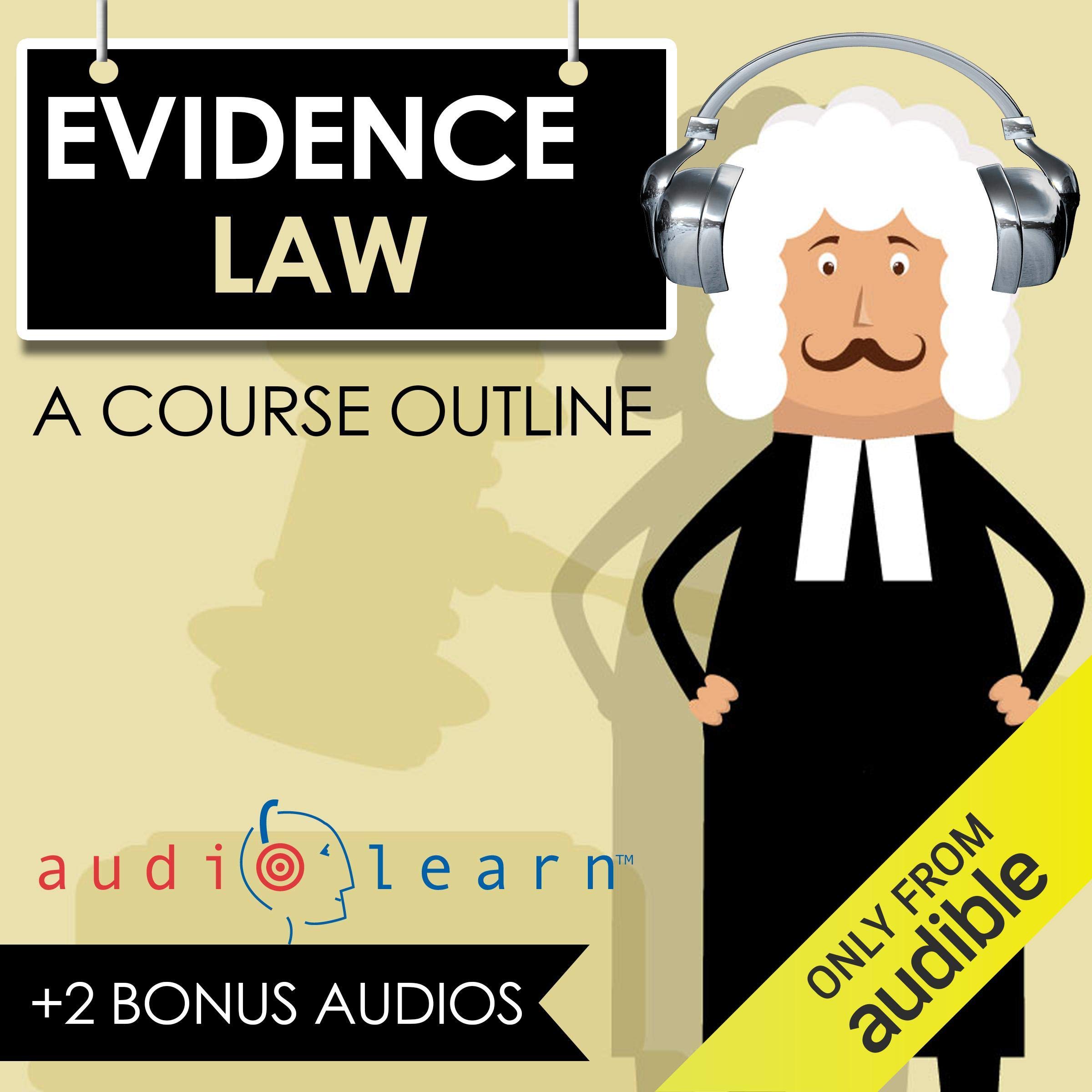 Cover art for Evidence Law AudioLearn