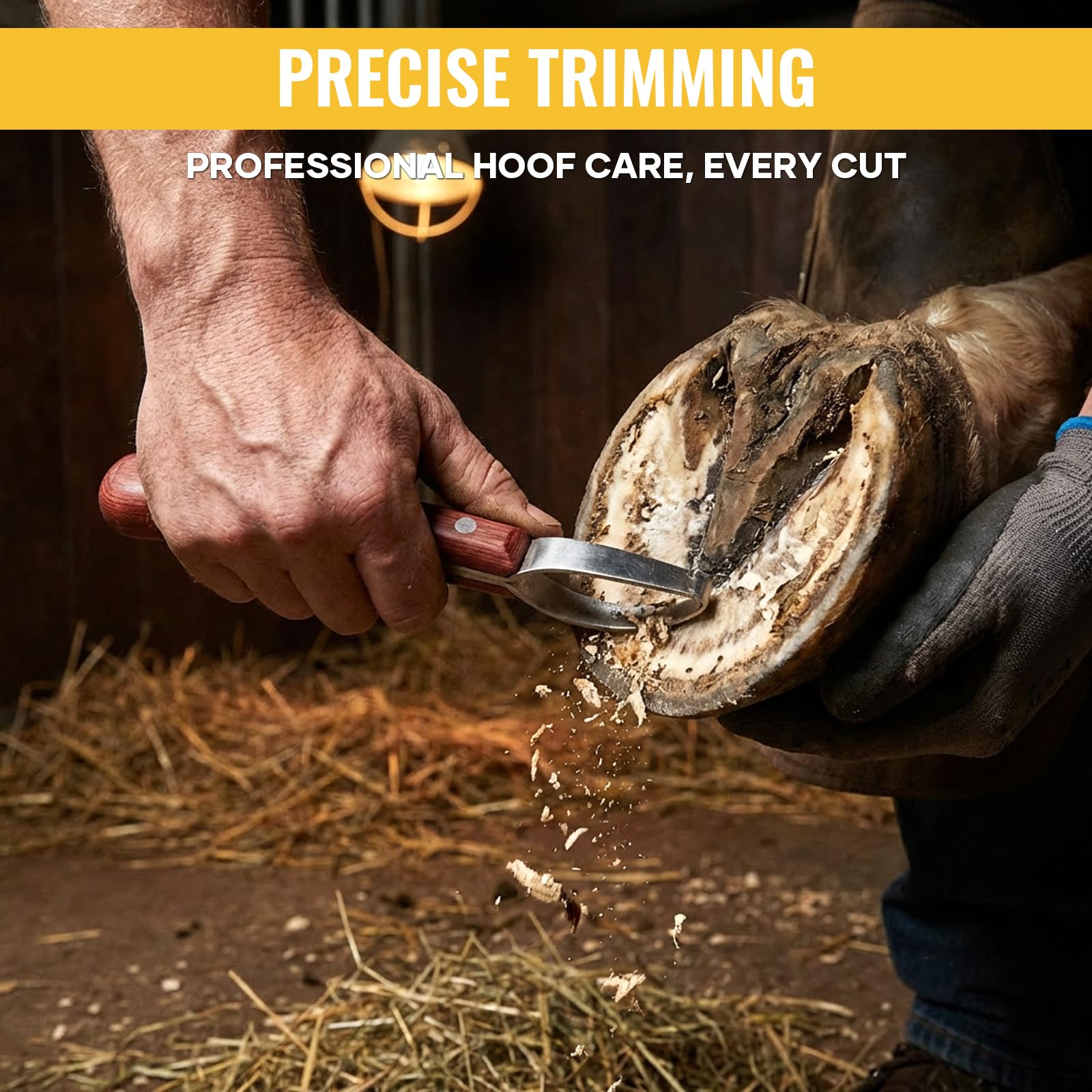 Farrier Hoof Knife Kit - 2 PCS Professional -7
