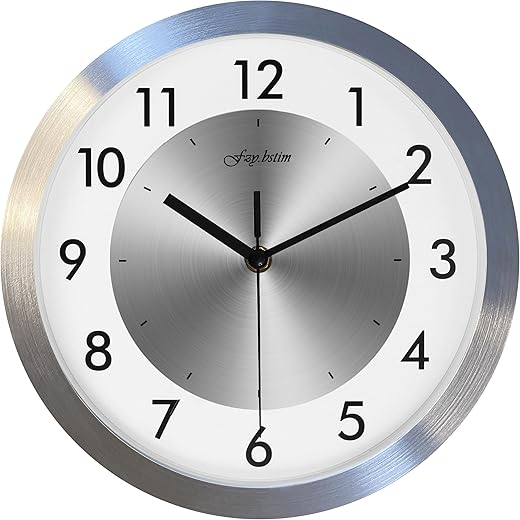 Silent Non-Ticking Modern Wall Clock 12