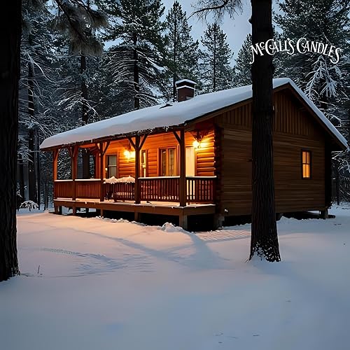 Vista 123 de McCall's Candles Manzanas y calabazas Vela perfumada de 18 onzas Colección Indulgence Doble mecha Tarro ranurado Vertido en Estados