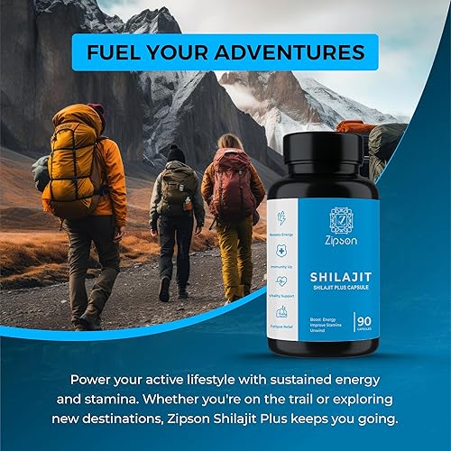 Miniatura 5 de Shilajit Plus Cápsulas de apoyo energético natural, 90 unidades, con apoyo inmunológico,