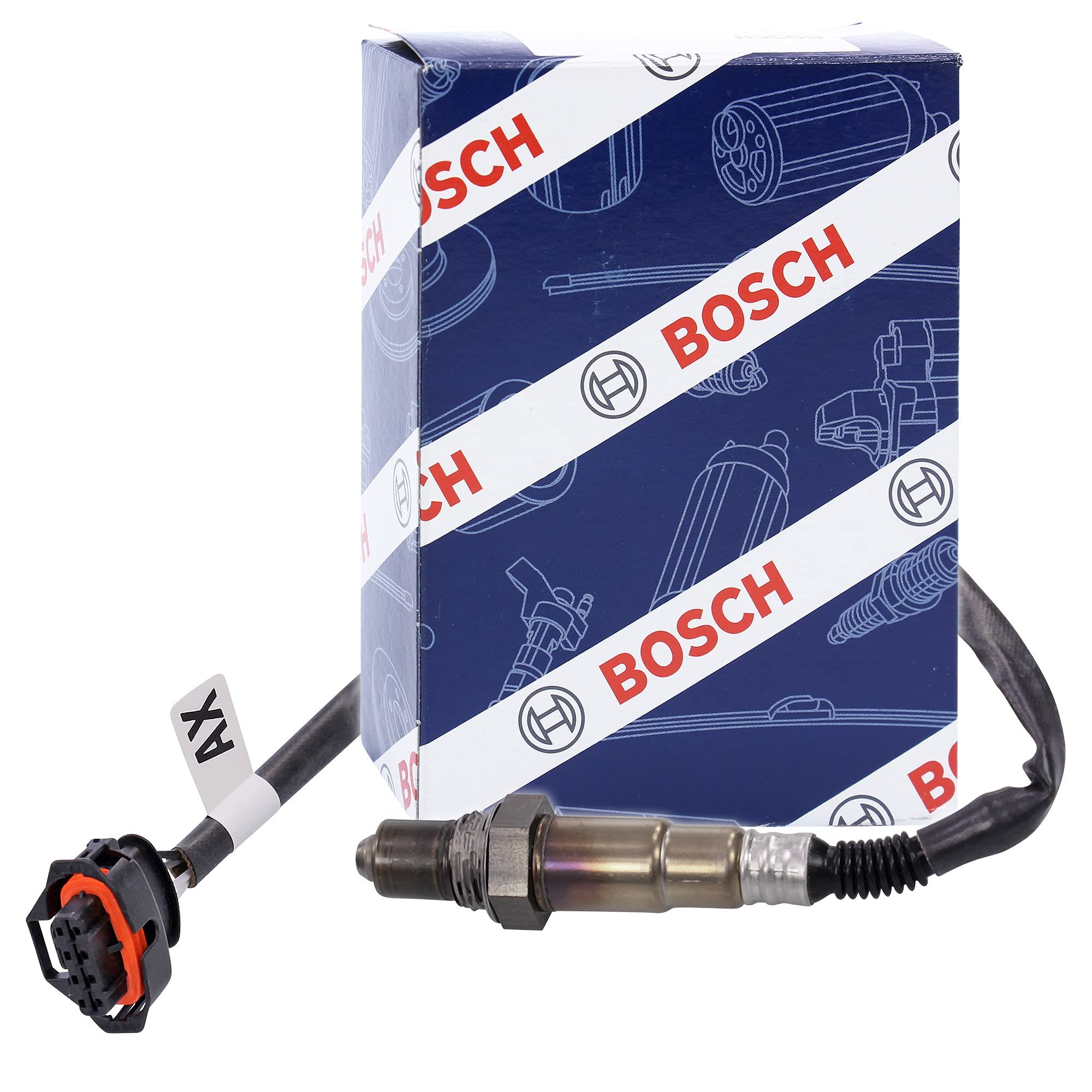 Bosch 0258006170 - Lambdasonde mit fahrzeugspezifischem Stecker