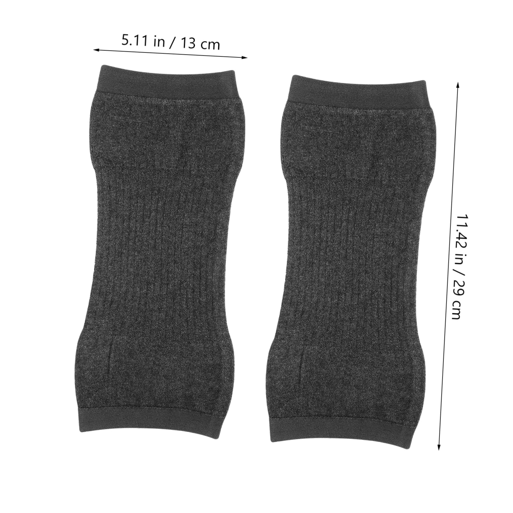 GOOHOCHY Winter Accessories Cashmere Kneepad Kneecap Warm Kneelet for Dance Yoga