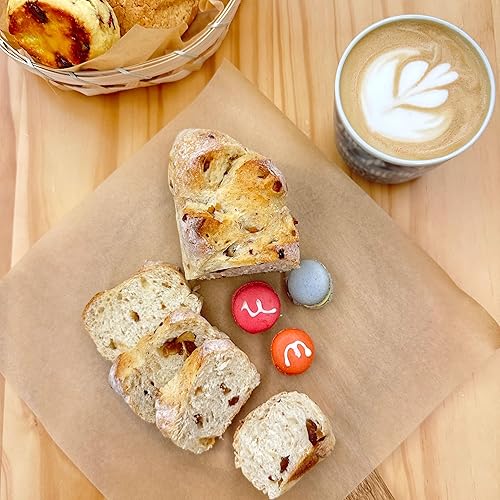 Miniatura 5 de Papel pergamino de 12 x 12 pulgadas, 100 hojas de papel precortadas para hornear, cocinar, freír, asar a la parrilla y cocinar al vapor,