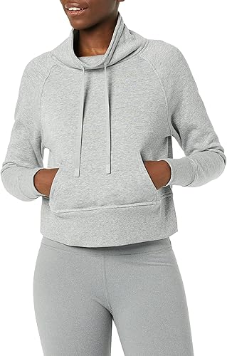 Core 10 Sudadera de forro polar súper suave con cuello redondo para mujer