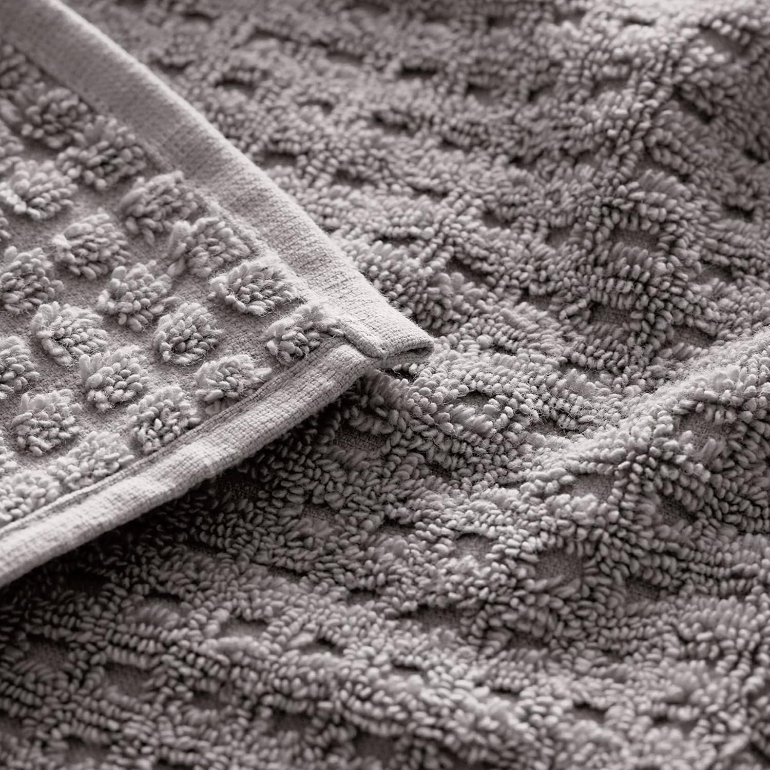 BOLL & BRANCH Turkish Waffle Bath Sheet - Stone - 100% Organic Turkish Cotton - Lightweight Soft Absorbent Quick Dry Luxury Spa Bath Sheet with Textured Waffle Weave - Oversized