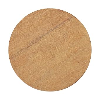 Specialized Rubbing Sandal Wood Round Stone Chandan Chakla