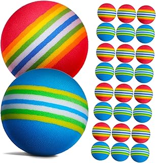 Homoyoyo 26 Pcs Rainbow Ball Cat Foam Balls Sports Golfs Balls Kids Golf Balls Golf Balls Colorful Bocce Game Supplies Portable Golf Balls Indoor Toy Ball Golf Stuff Practice Ball Eva Child