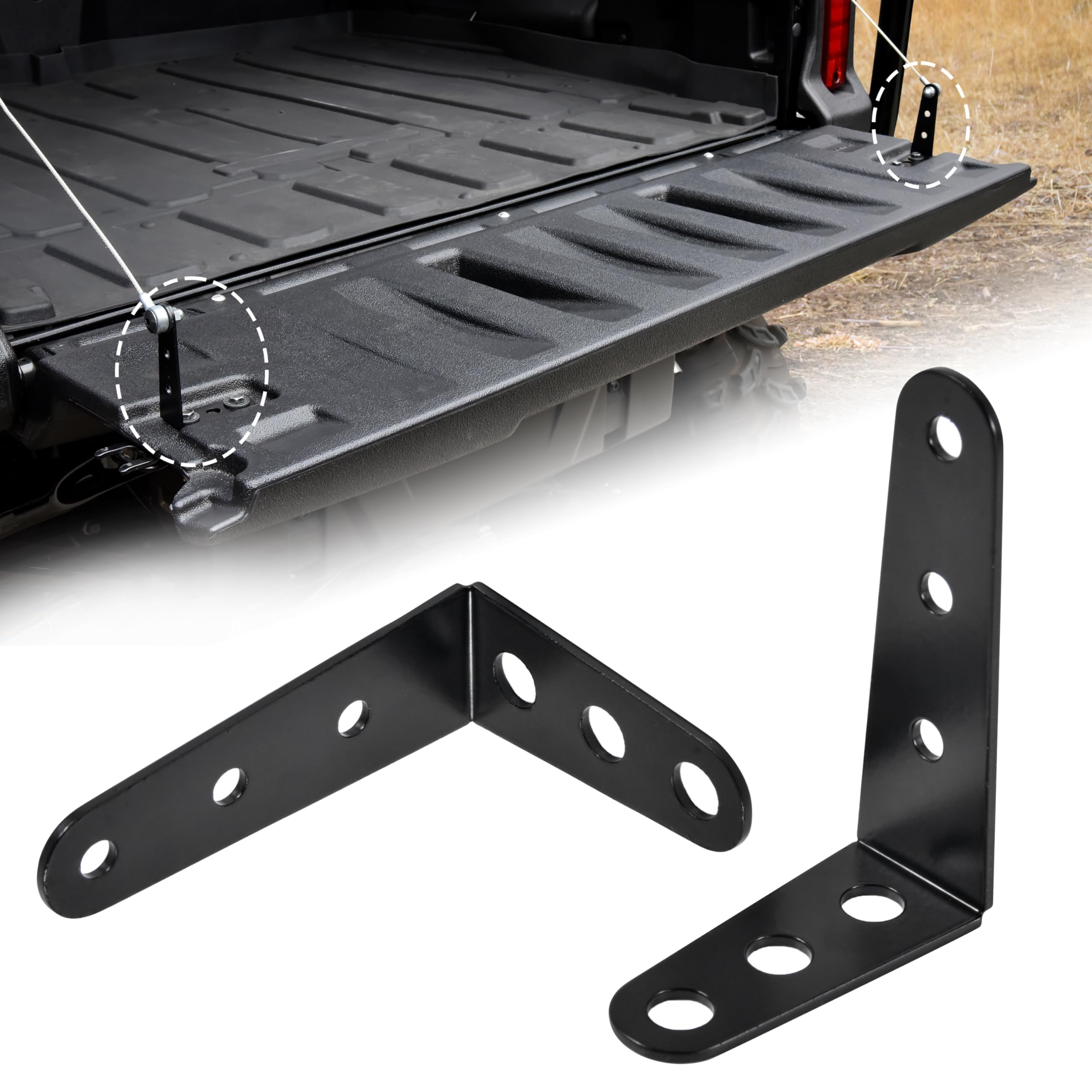 Amazon.com: SAUTVS Tailgate Extender Leveling Mount Rear Gate Lock