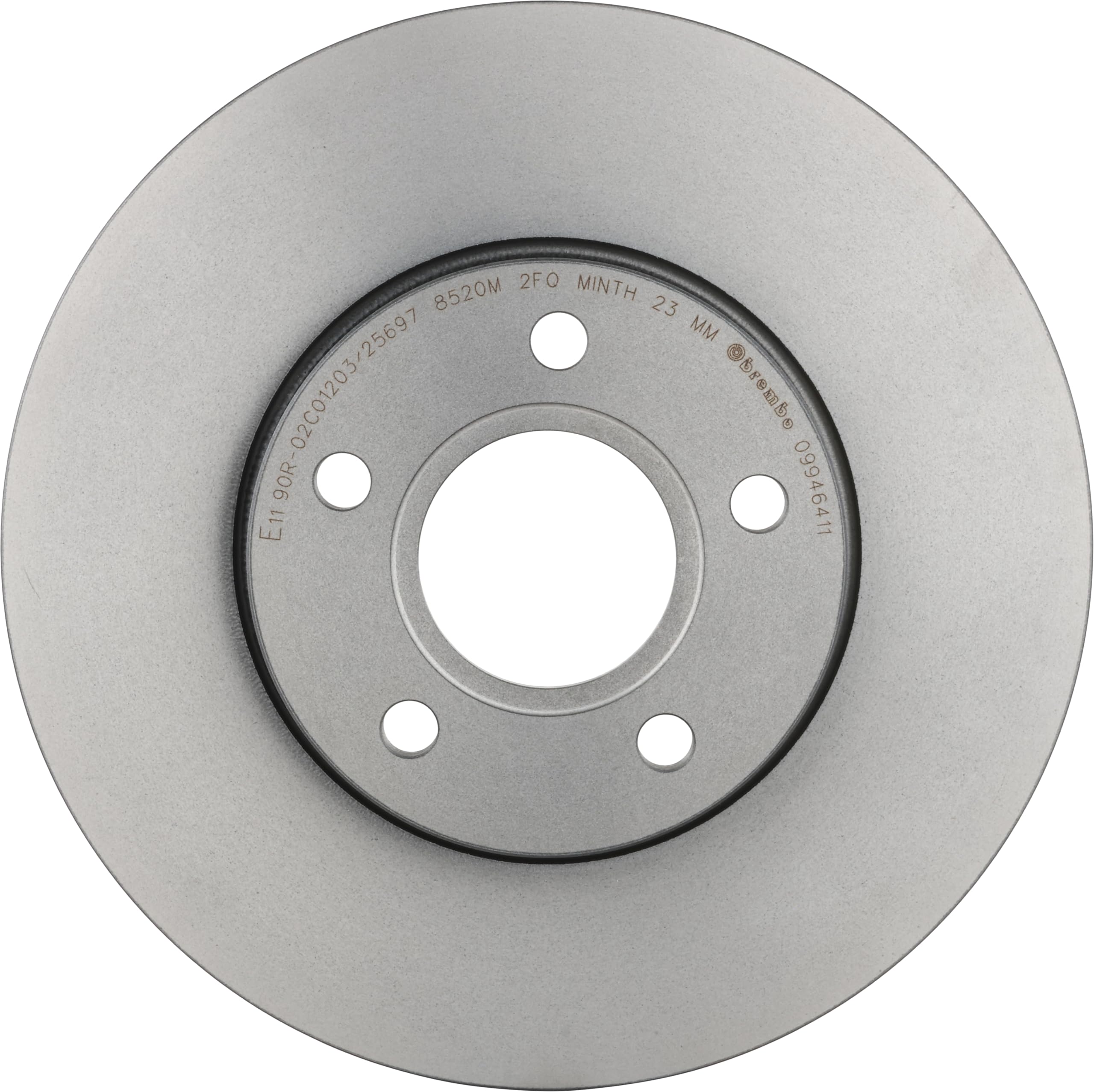 Brembo 09.9464.11 - Disco Freno con Verniciatura UV (Set di 2) - Anteriore