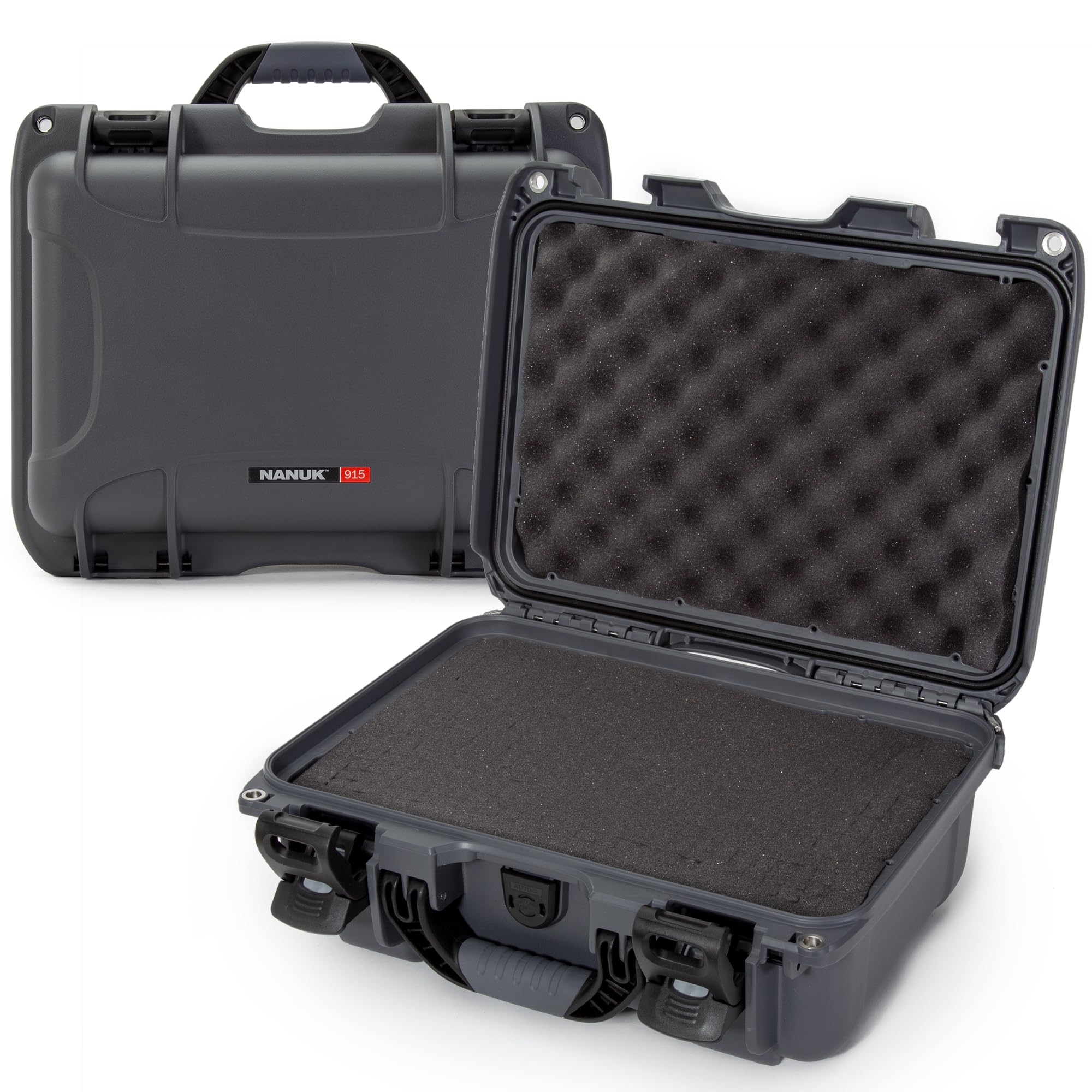 NANUK Custodia rigida impermeabile 915 con inserto in schiuma - Grafite