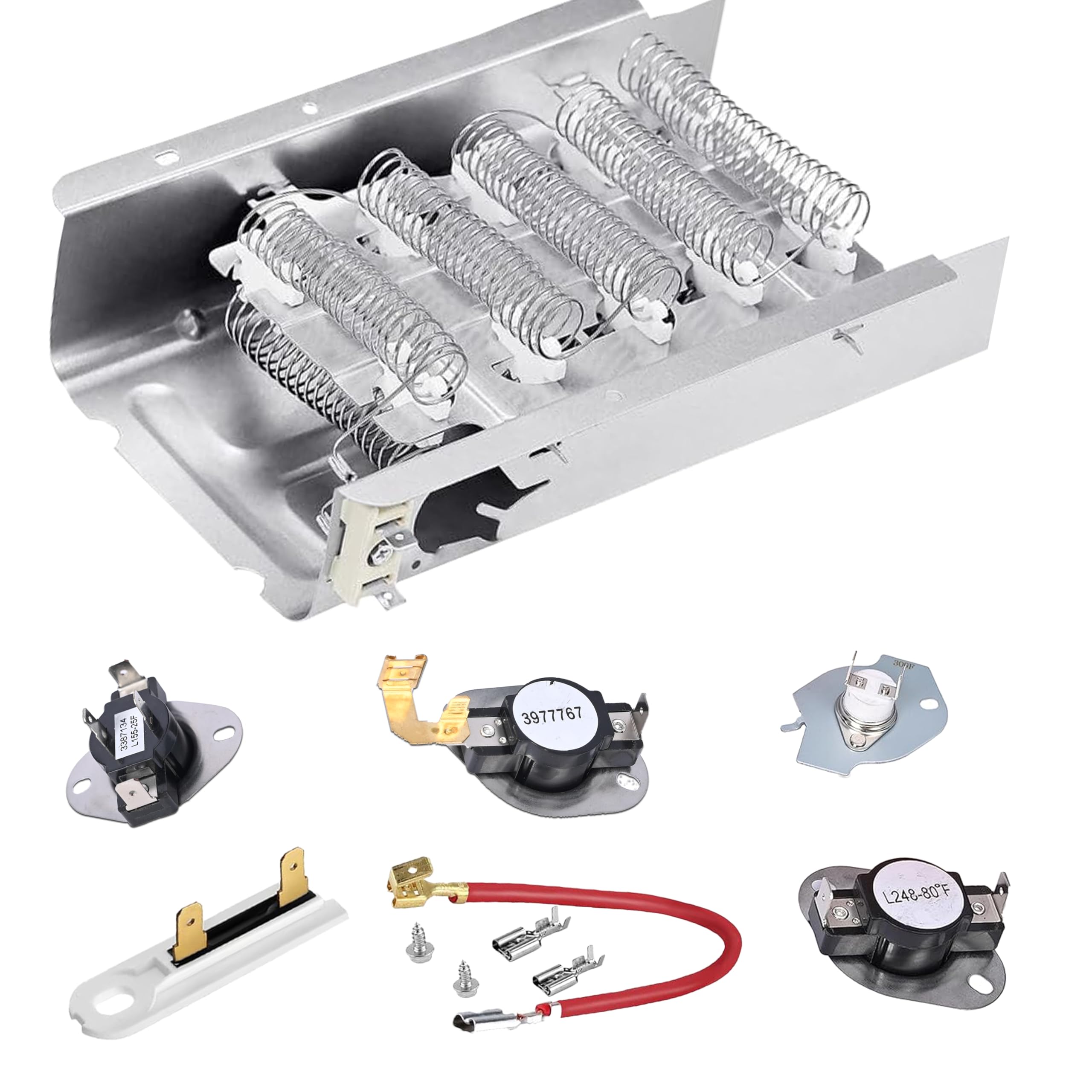 その他 weam 001 003 004 Amazon.com: VNAPARTS Dryer Heating Element Kit for Whirlpool