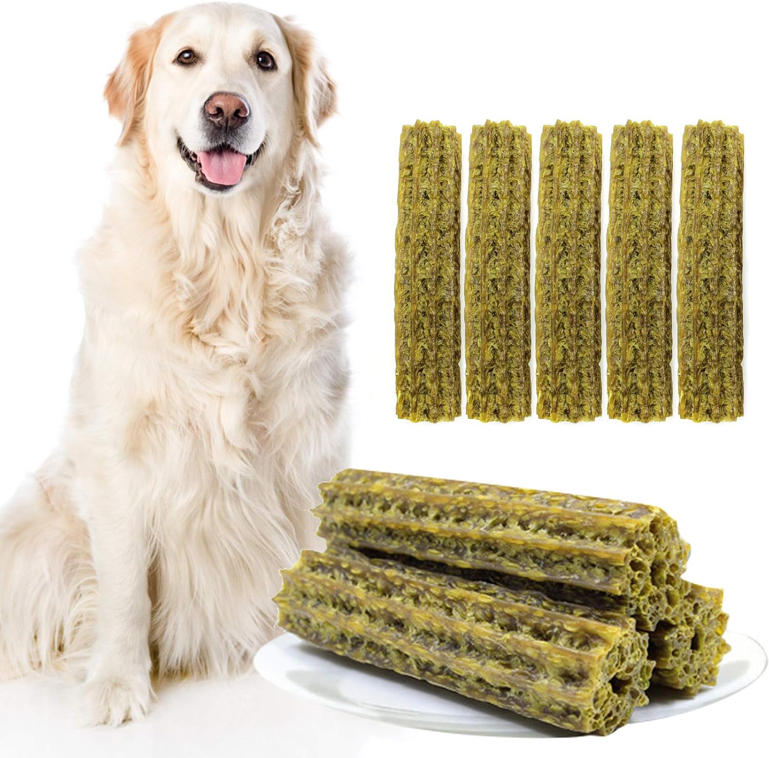 BBDOGO Dog Chew Treat for Large Dog (Three Flavors) High in Protein Chewy Snacks CW106 (Assorted, 3.5 OZ)