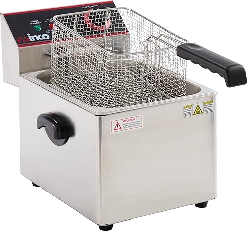 Miniatura 10 de Winco EFT-32freidora eléctrica de cubierta doble