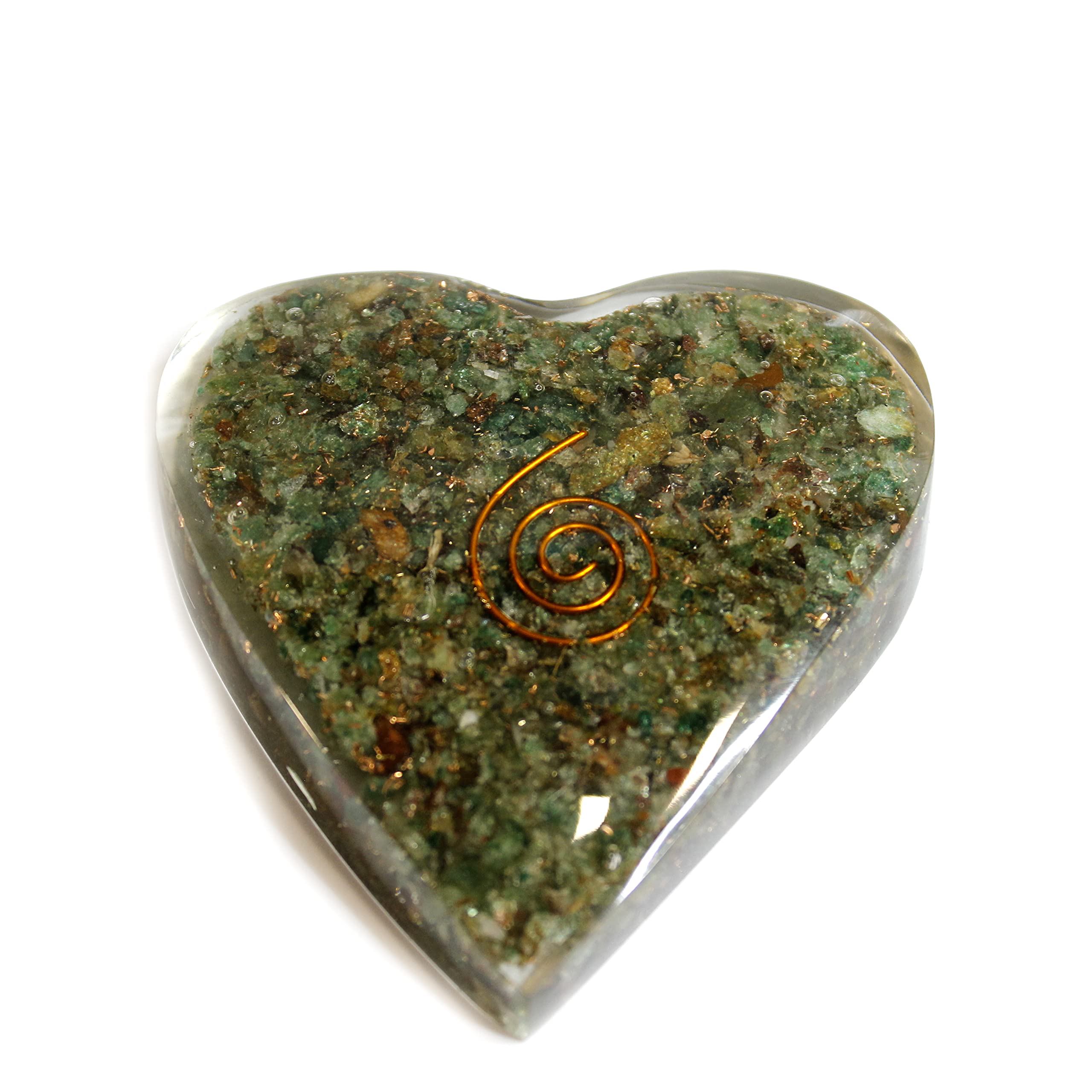 Maureen Natural Green Aventurine Heart for Reiki Healing and Crystal Healing Stone for Men, Women