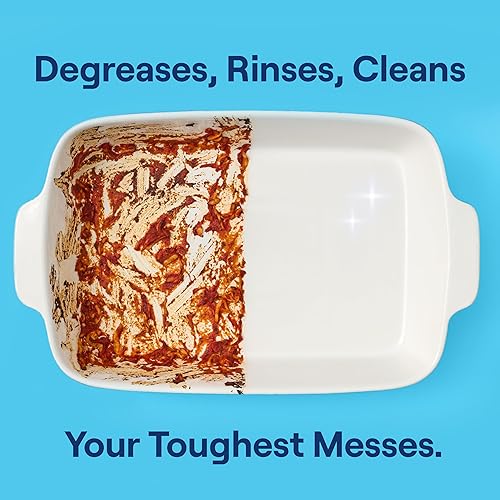 Miniatura 5 de Seventh Generation Paquetes de detergente para lavavajillas de triple acción limpiadora automática con poder de bio-enzima, libre y transparente,