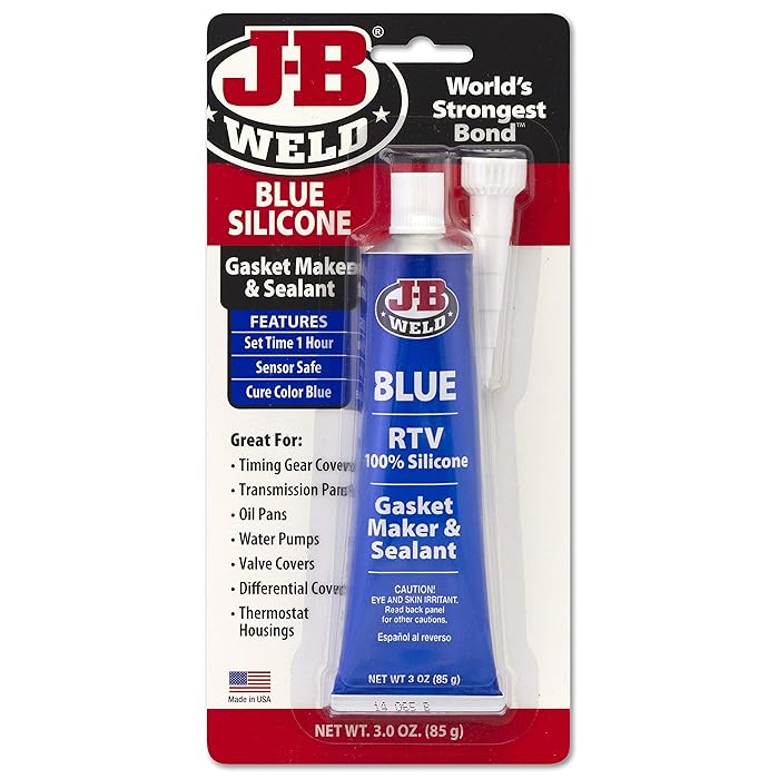Buy JB Weld 31316 RTV Silicone Gasket Maker and Sealant 3 oz. Blue