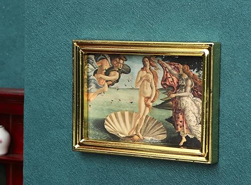 Miniatura 7 de iLAND Juego de muebles de casa de muñecas victoriana, muebles y accesorios para casa de muñecas, sofá de casa de muñecas en miniatura con accesorios