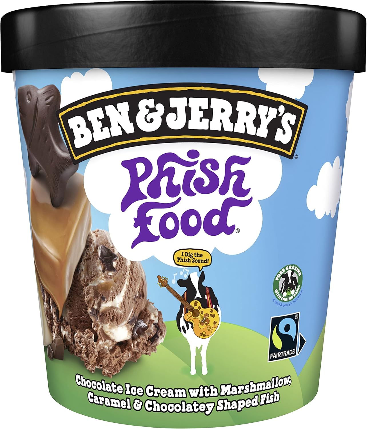 Ben & Jerry's Phish Food Ice Cream 465 ml Amazon.co.uk Grocery