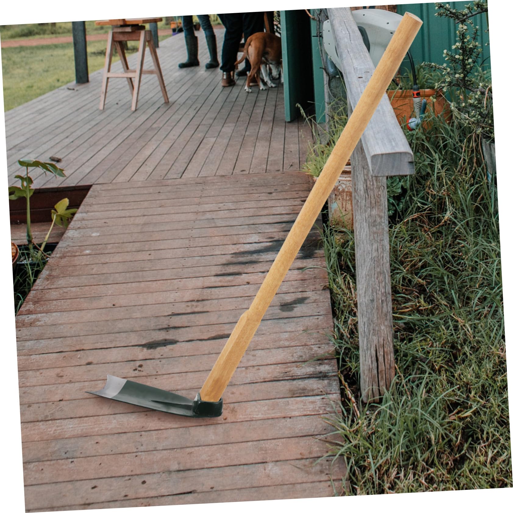 BESPORTBLE azada rastrillos Paisaje capacho Pala agrícola jardineria Accesorios Invernadero deshierbe Greenhouse Huerta artilugio de jardineria Herramienta de jardín Acero Inoxidable