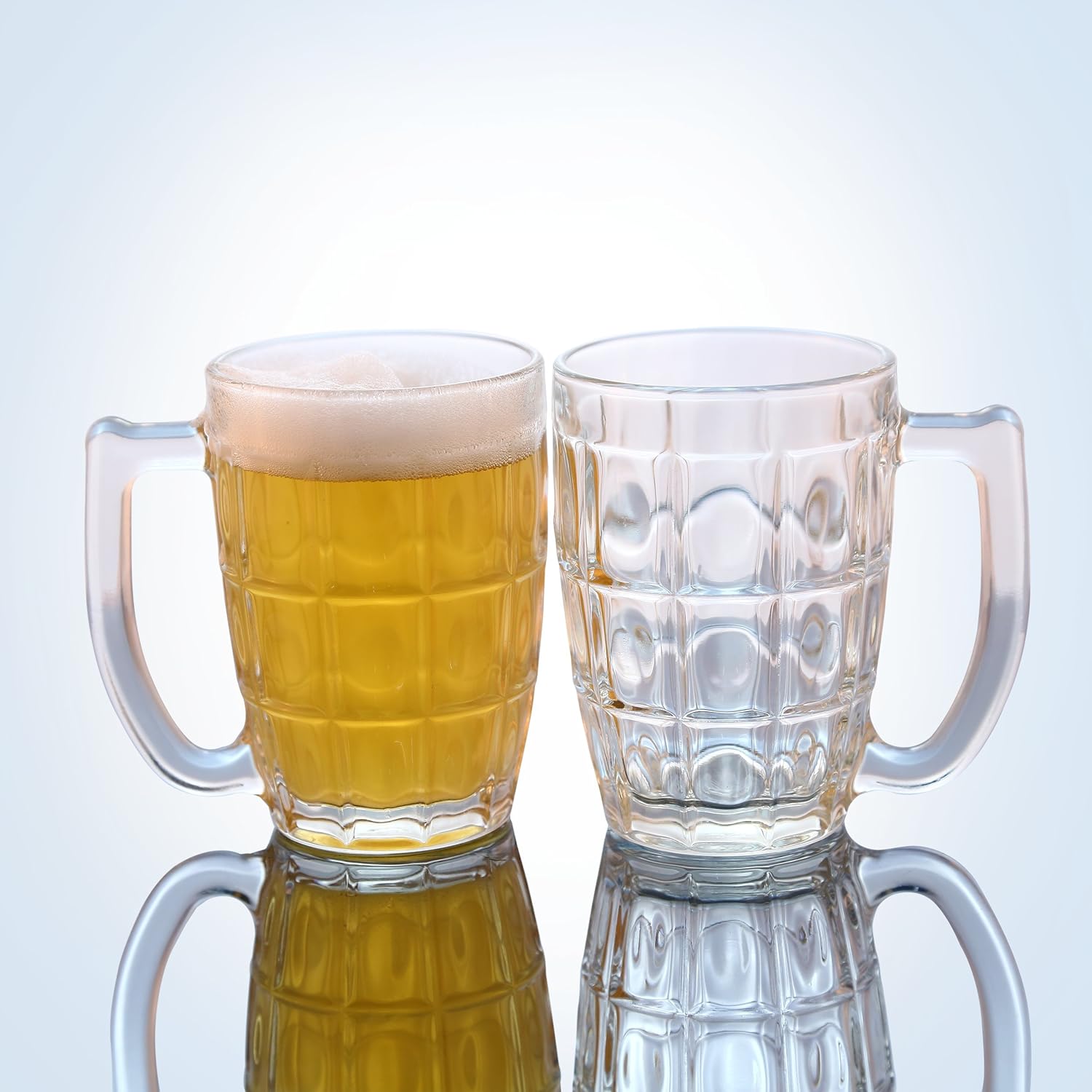 Lucky Beer Mug Gift Set of 2 Pieces Bar Tools & Drinkware