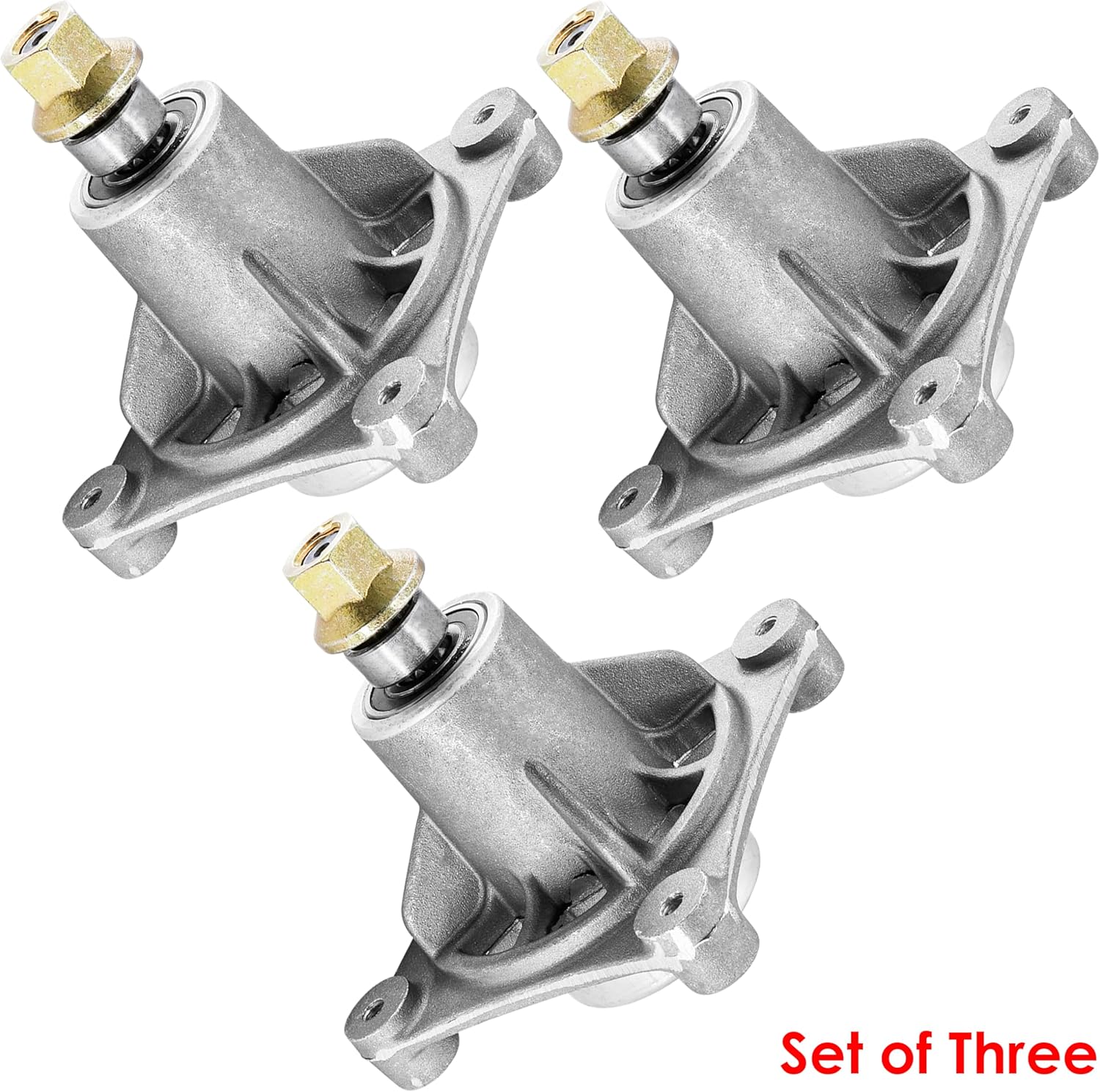 Caltric 604214 604214P 36" 42" 52" Deck Spindle Compatible with Hustler Raptor/Qty 3