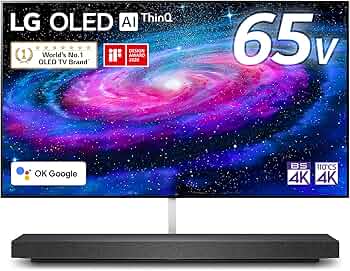 Amazon.co.jp: LG 65型 4Kチューナー内蔵 有機EL テレビ OLED 65WXPJA