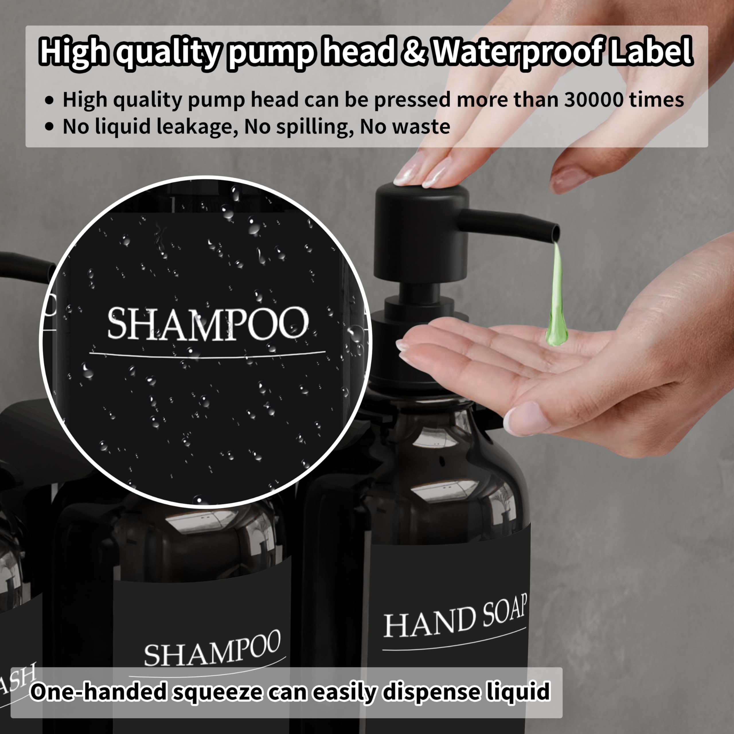 Dispenser Per Shampoo E Balsamo, Dispenser Di Sapone Da Doccia