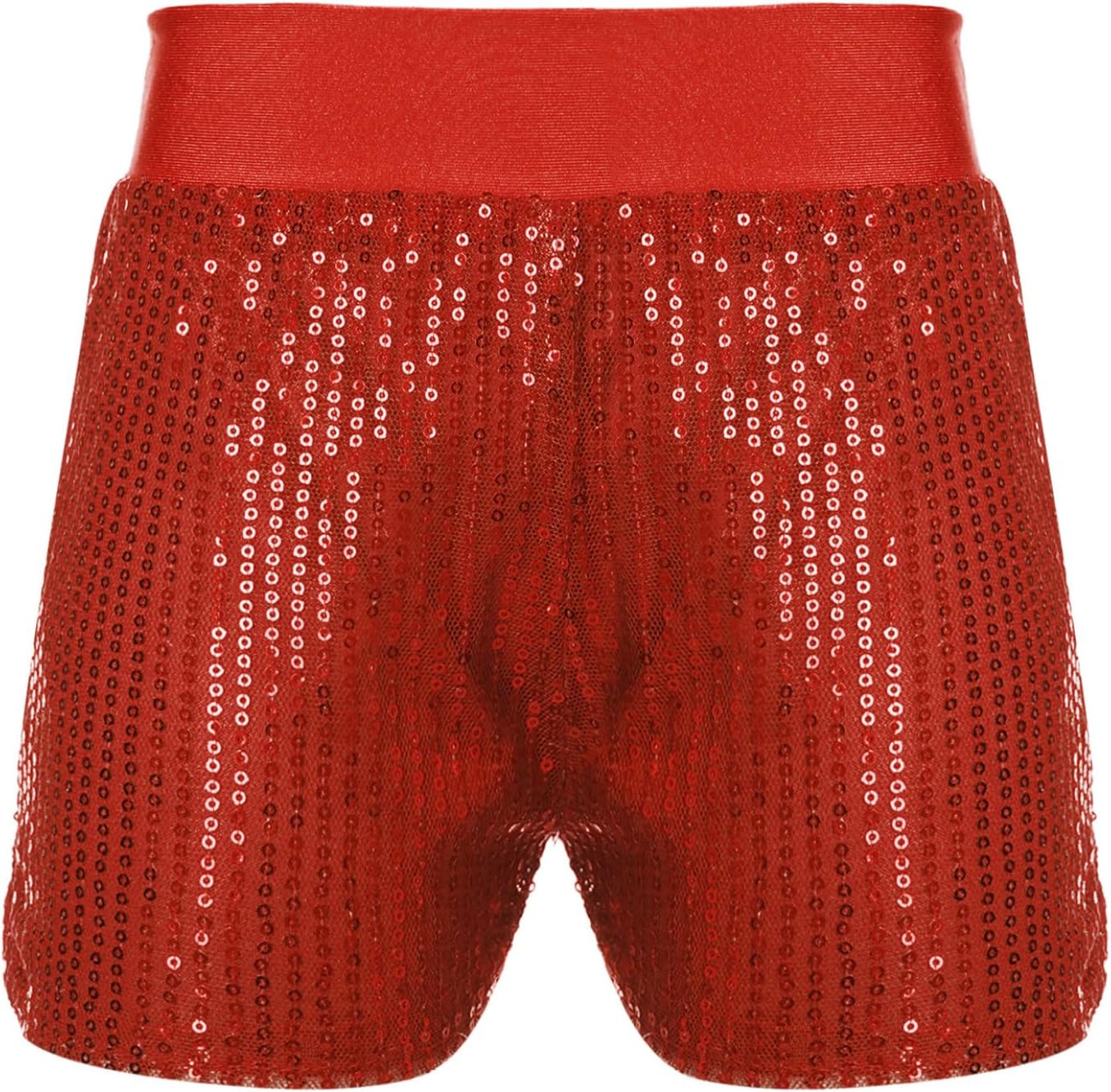 Mädchen Glitzer Shorts - Pailletten Fischschuppen Design Für Tanz