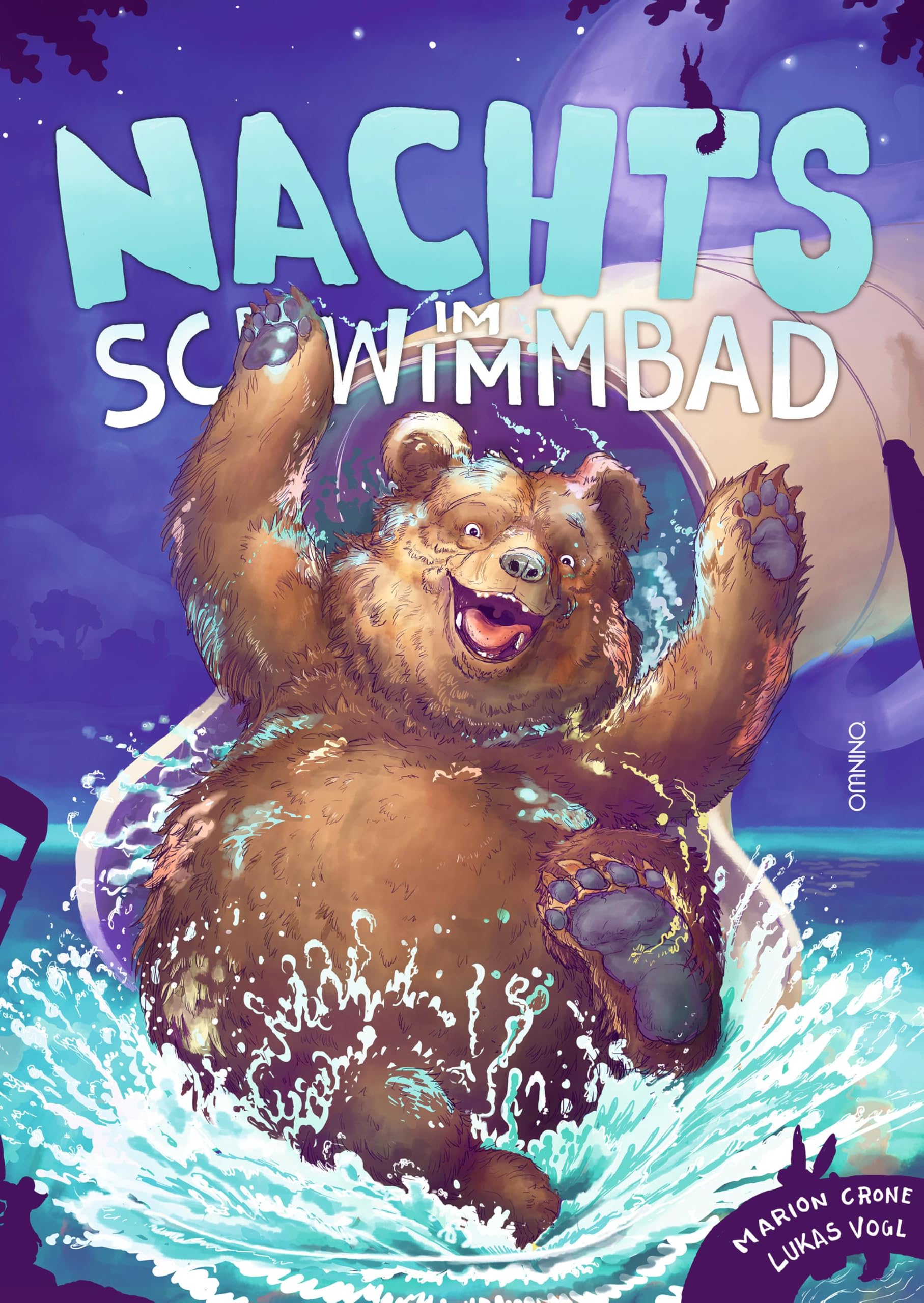Nachts im Schwimmbad: Das neue Bilder- und Vorlesebuch von der "Galliloth"-Autorin Marion Crone und Illustrator Lukas Vogl
