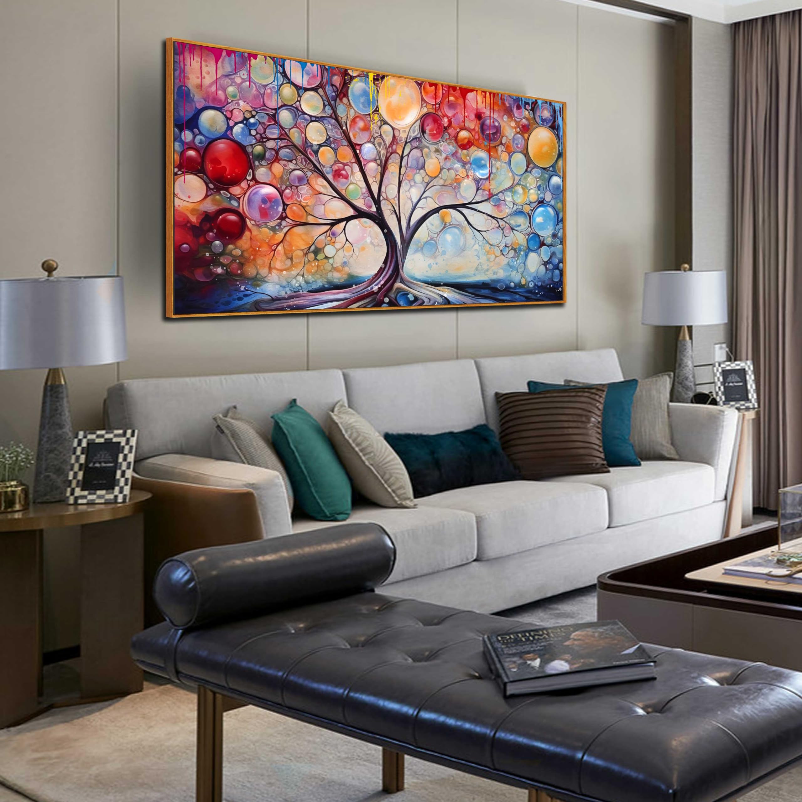 SIXTTART Tree Canvas Wall Art