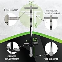 Vista 6 de Flybar Maverick 2.0 Pogo Stick de espuma para niños de 5 años en adelante, 40 a 80 libras, juguetes para niños al aire libre, agarre de goma, por