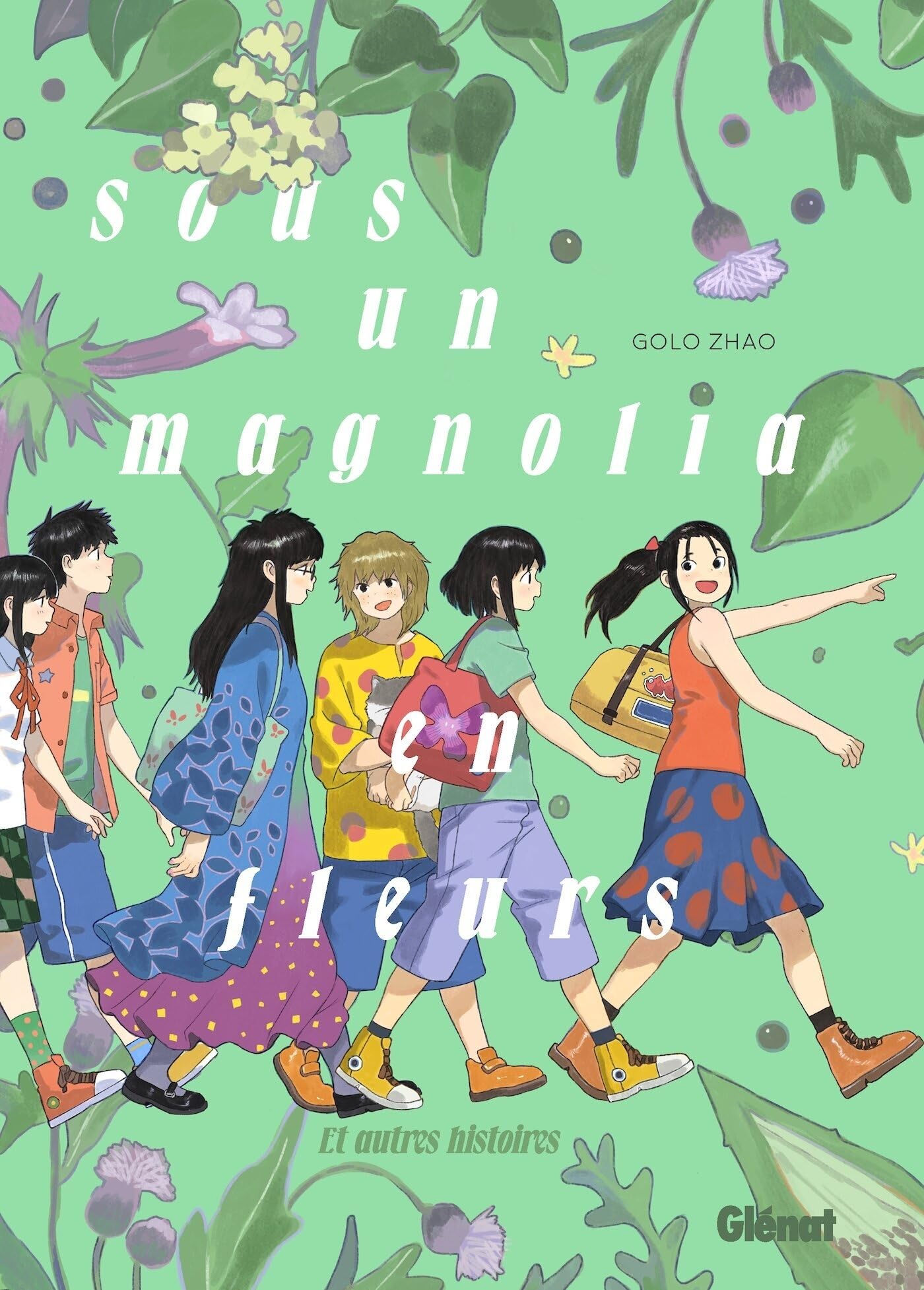 Sous un magnolia en fleurs Et autres histoires - Golo Zhao - Glénat - cartonné - Bande dessinée