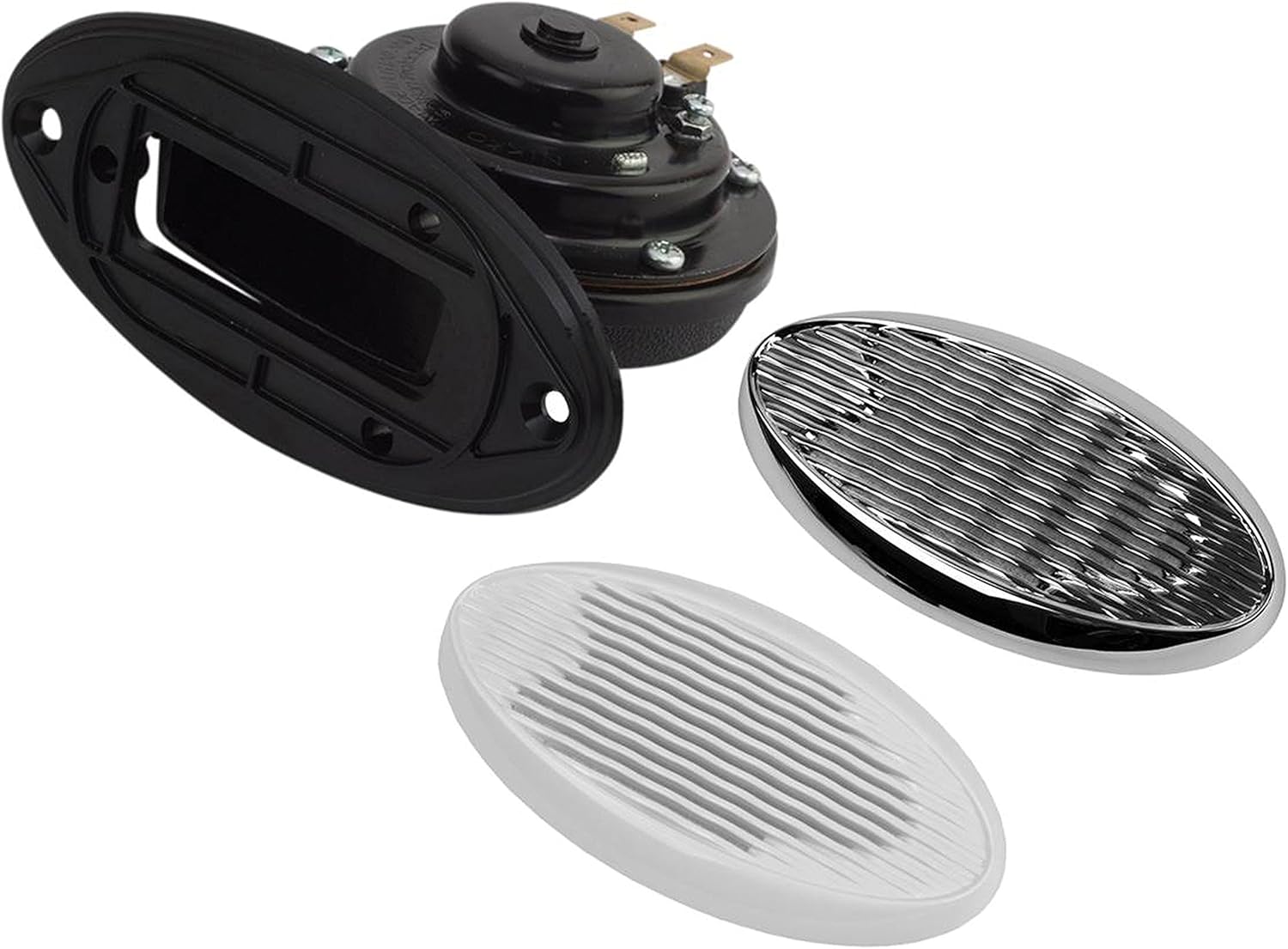 Sea-Dog 431210-1 Drop-In V.1 Hidden Horn with Grills