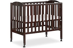 Dream On Me 2-in-1 Portable Folding Crib