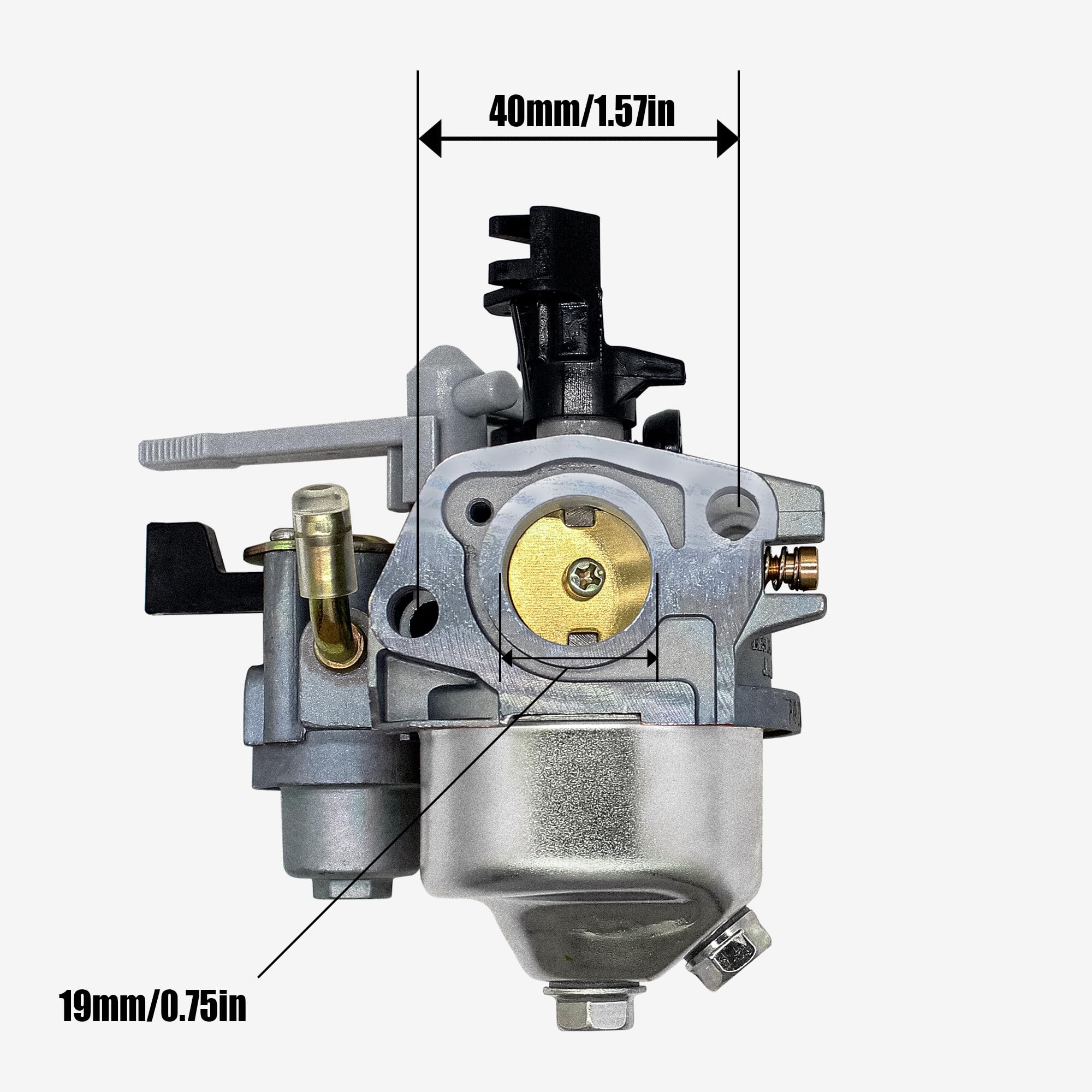 Amazon.com: HUAYI P19 Carburetor for Honda GX160 GX200 5.5HP 6.5HP