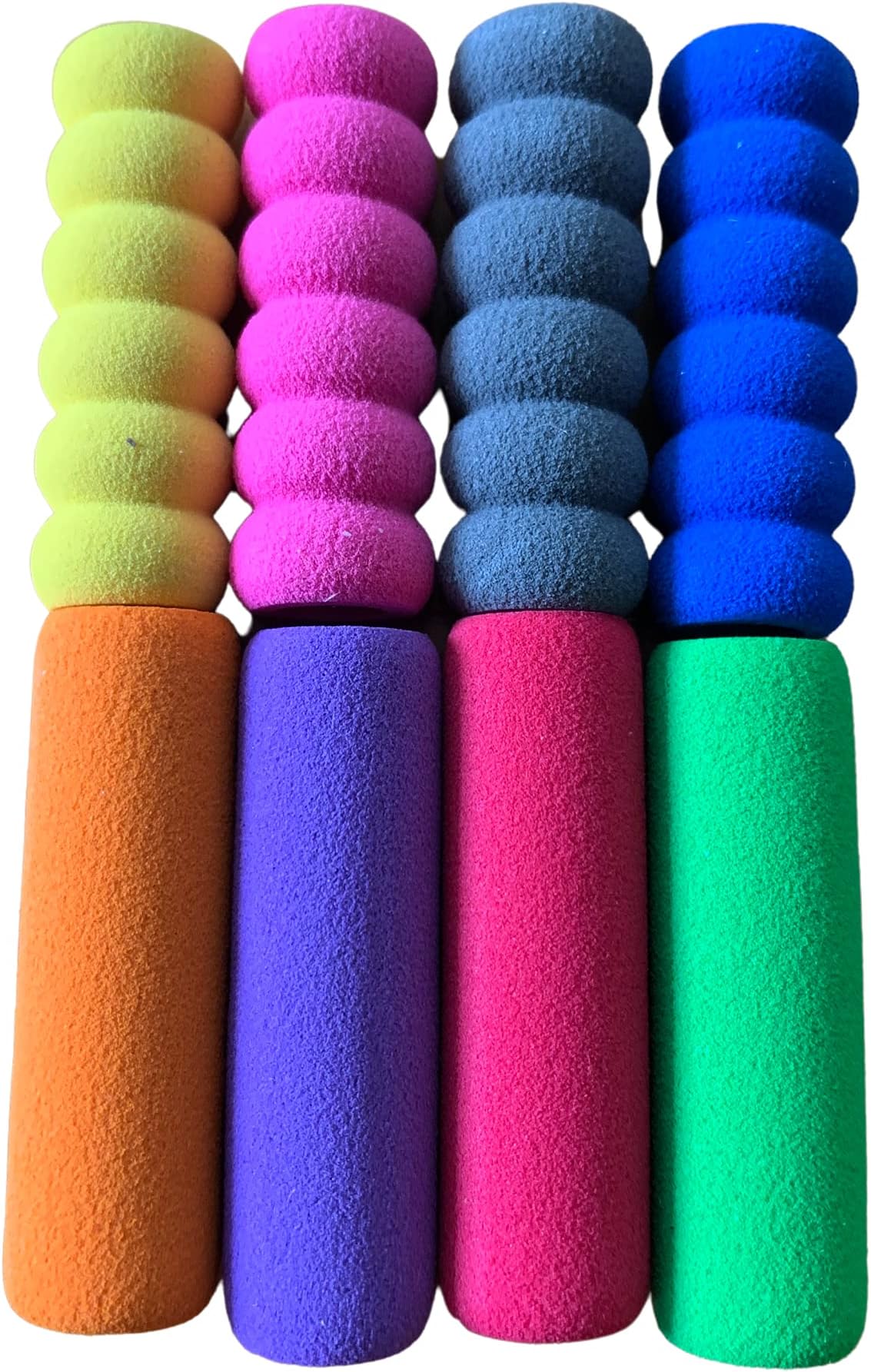 Foam Pencil Grips Assorted Colors and Shapes 8 Pieces