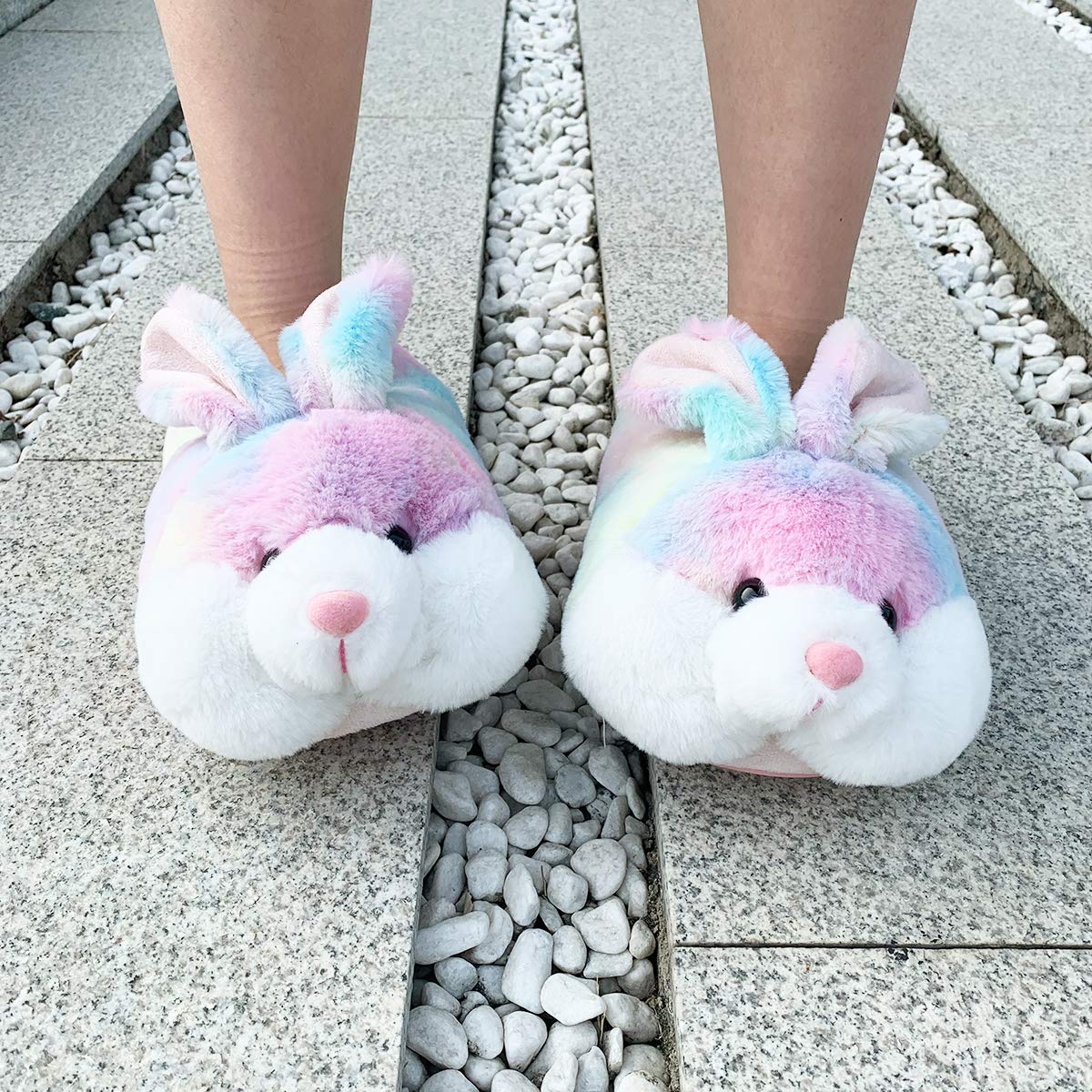 soft bunny slippers
