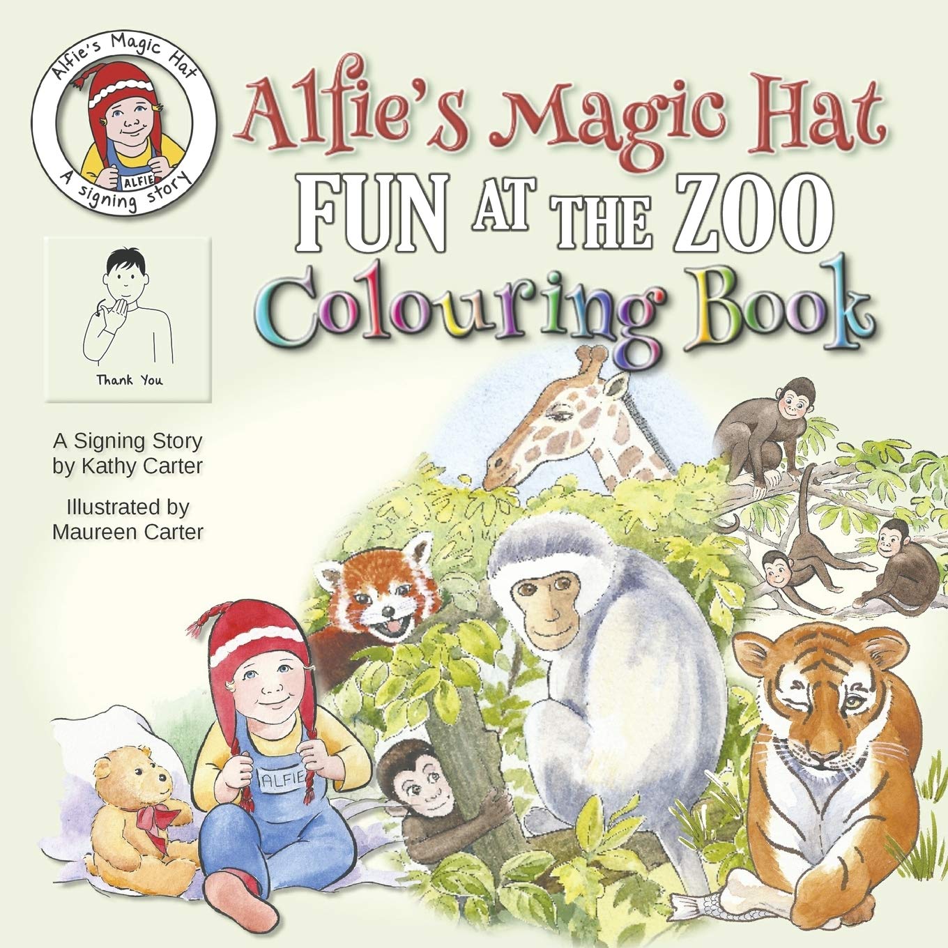 Alfie's Magic Hat: Fun at the Zoo Colouring Book