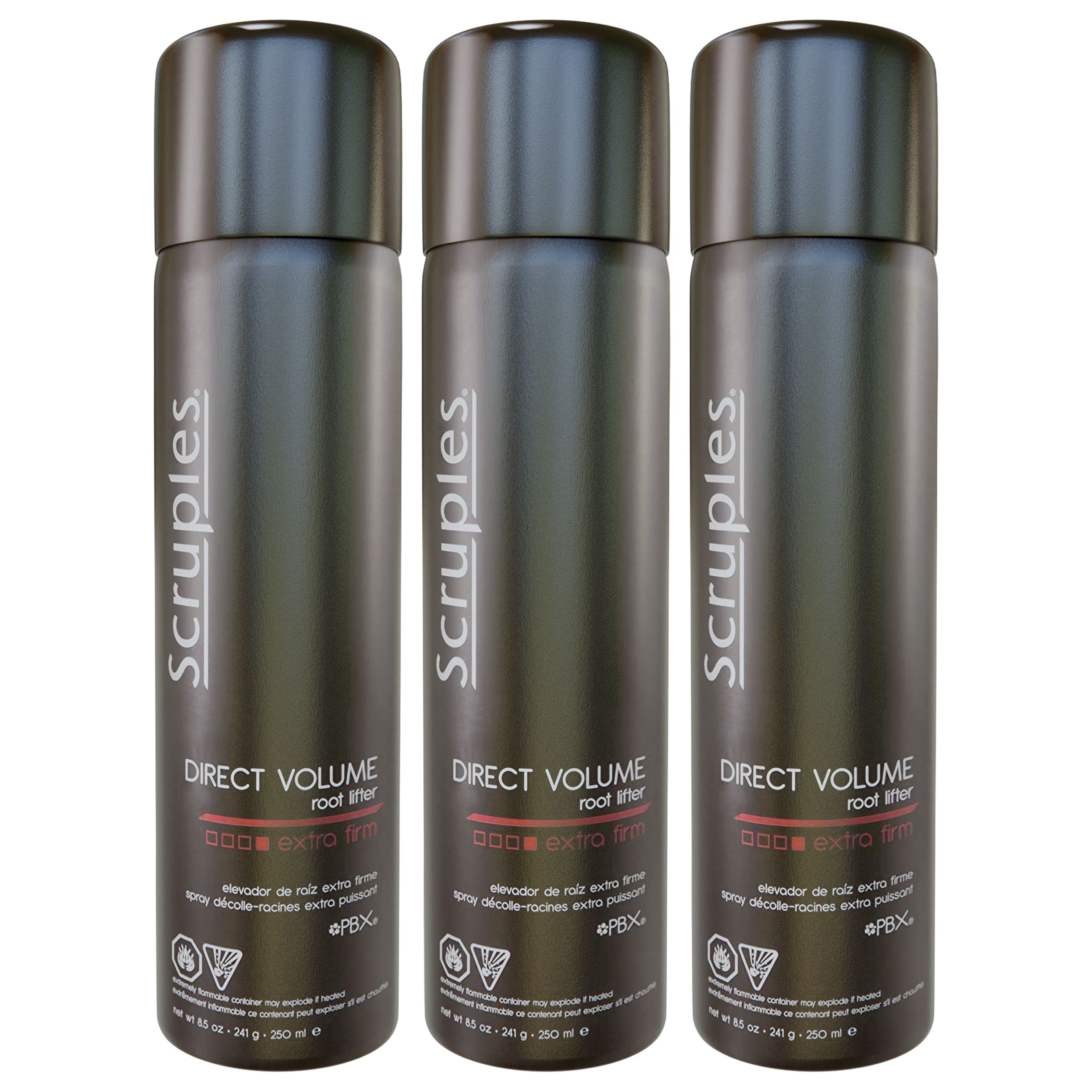 Scruples Direct Volume Spray Foam 8.5 Ounce Pack of 3