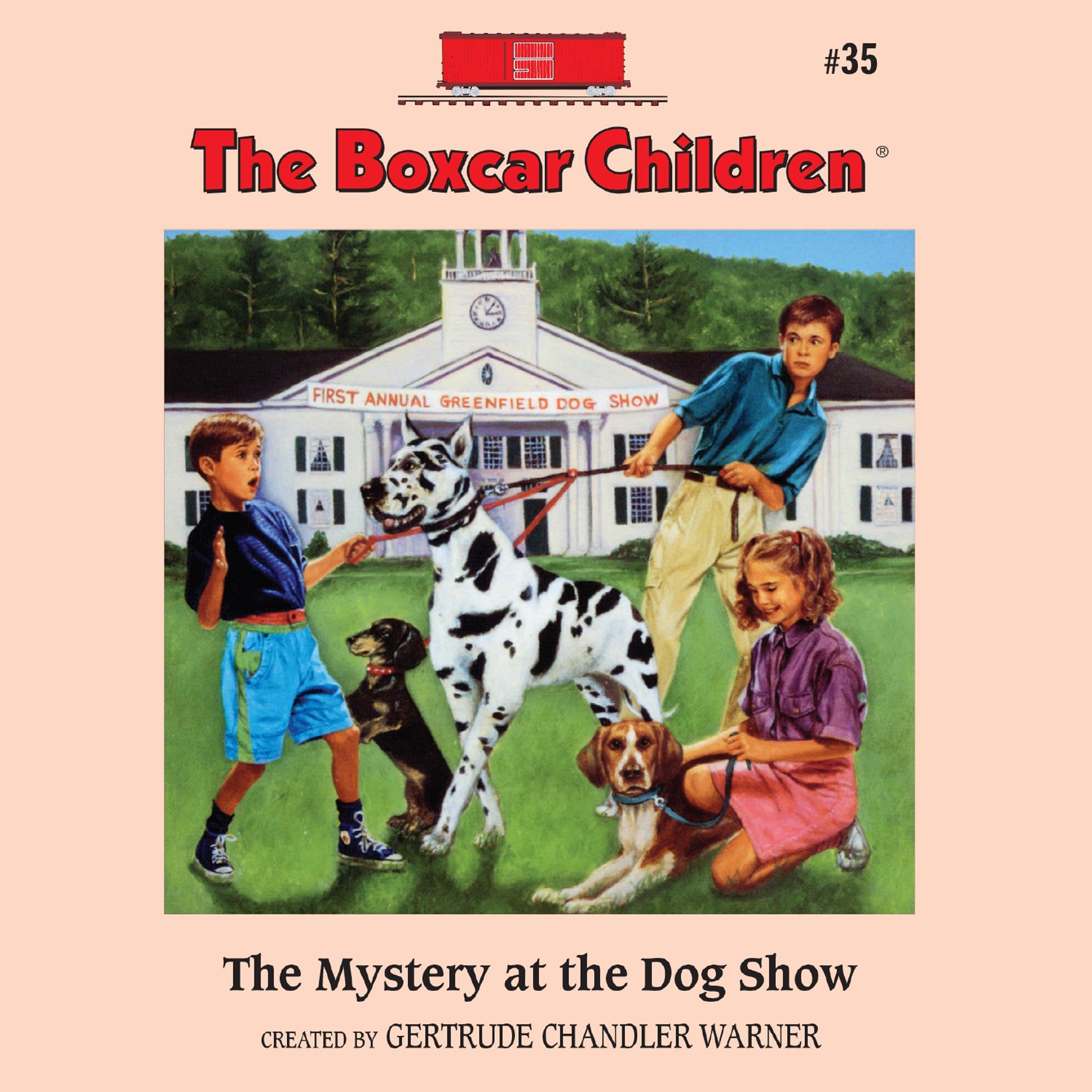 Cover art for The Mystery at the Dog Show