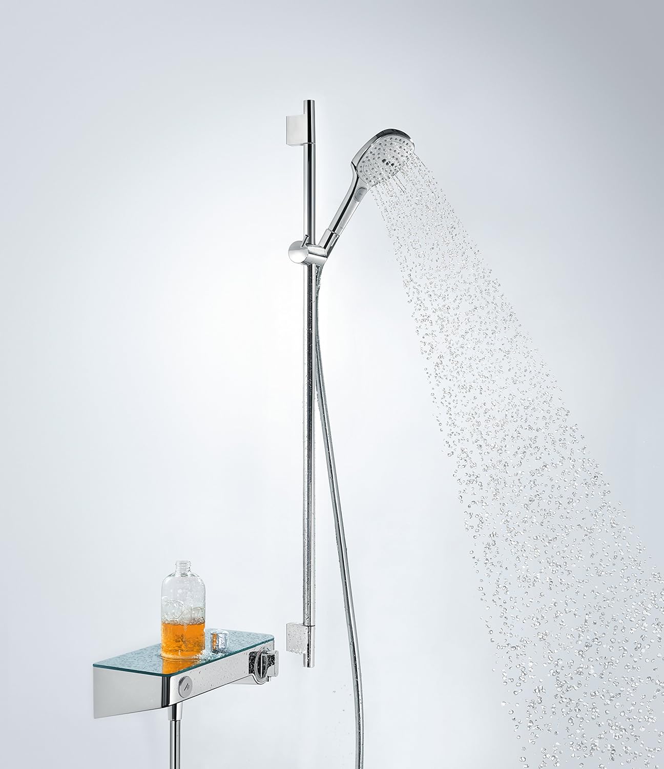 Buy 2 get 3 hansgrohe Raindance Select E Shower system 120 with ShowerTablet Select thermostatic mixer and shower rail 90 cm