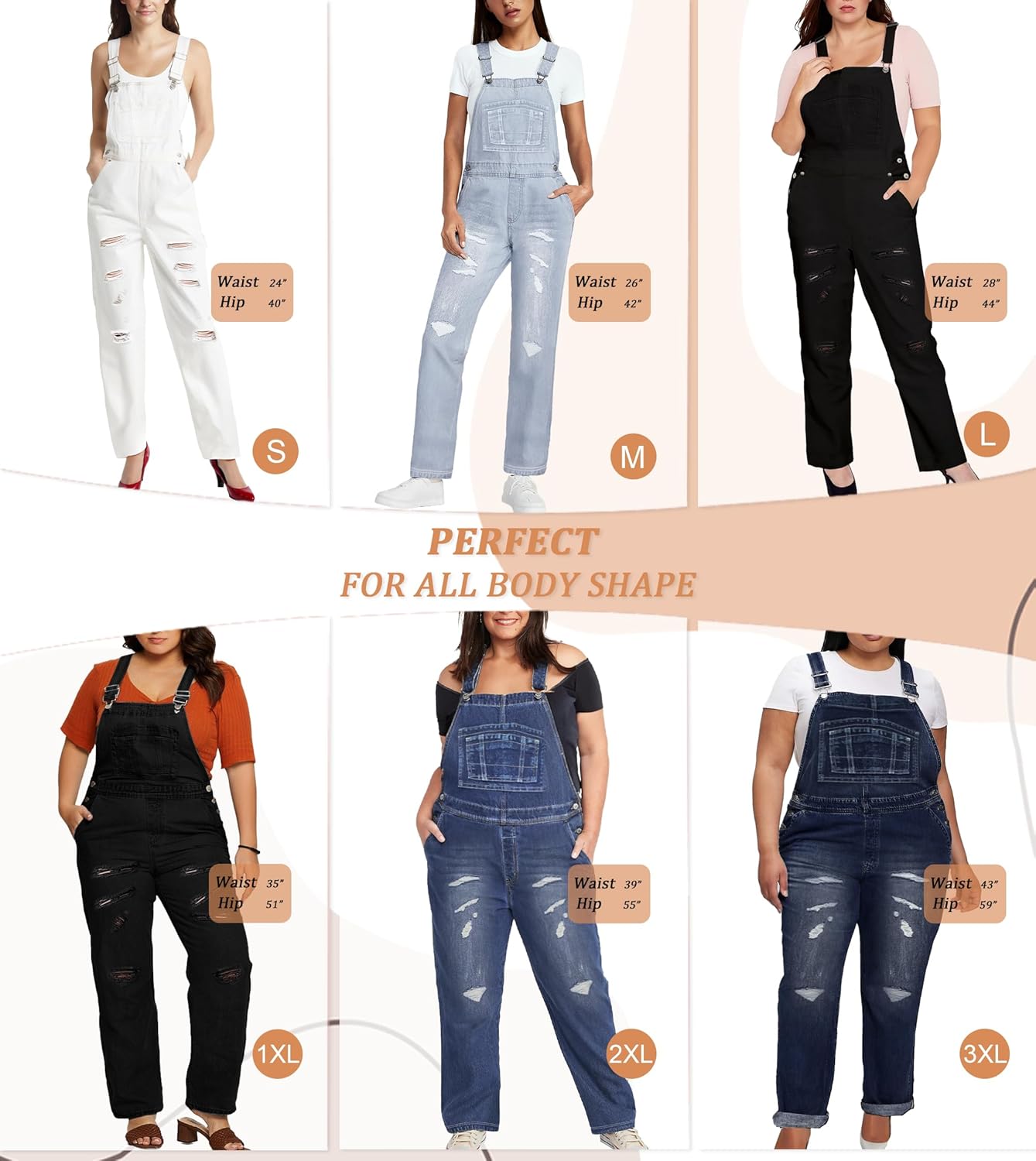 Hybrid & Company Women Denim Shorts Rompers Sleeveless Adjustable Strap Overalls Cross Back Jumpsuit - Image 4