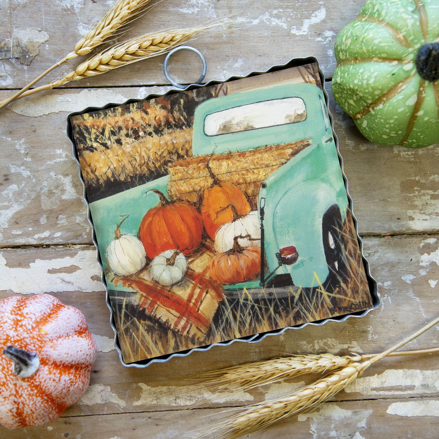 The Round Top Collection - Mini Gallery Turquoise Truck