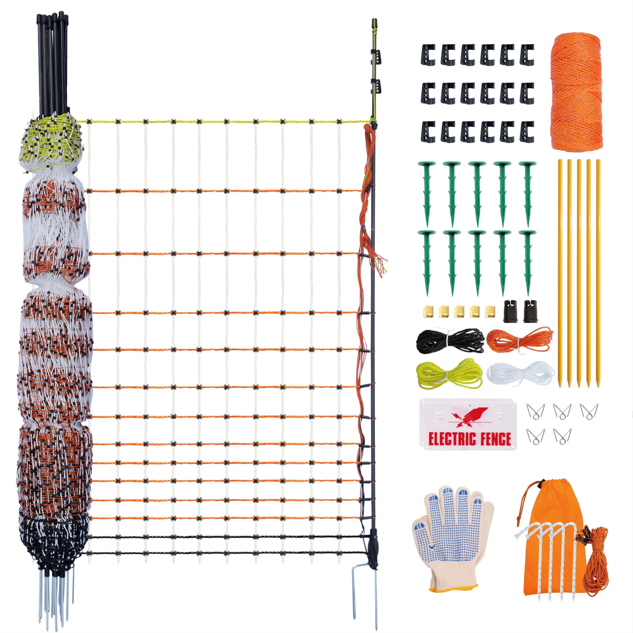 FMFenceTrix 47.3 Expandable Electric Netting