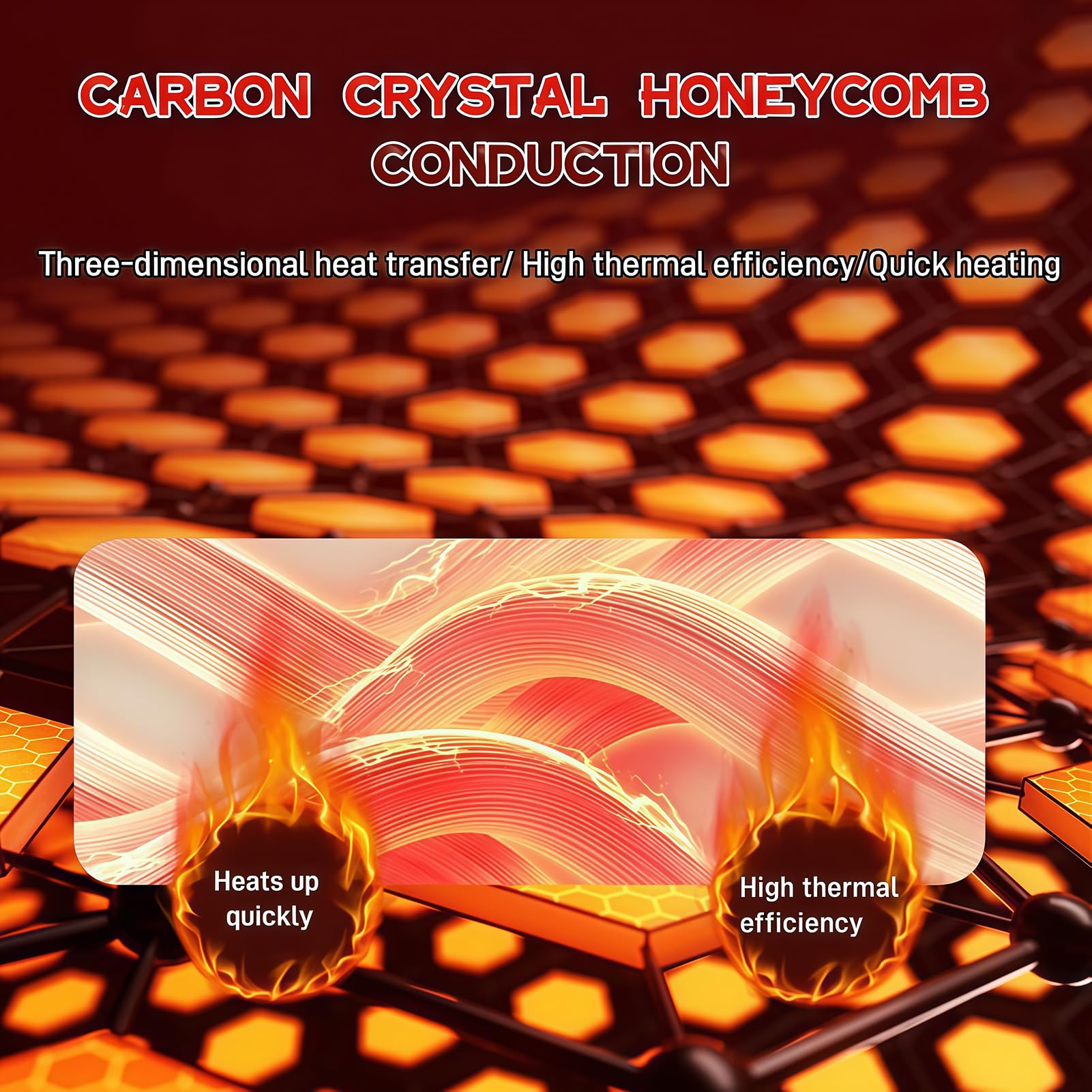 Calentador de suelo radiante infrarrojo, alfombra eléctrica para interiores de sala de estar y dormitorio