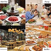 Vista 2 de Juego de 10 pares de palillos de melamina reutilizables aptos para lavavajillas, chinos, japoneses, coreanos, largos, juego de regalo para cocinar