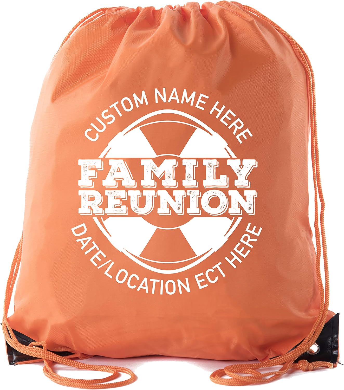 Life Raft Print with Custom name and Date -Family Reunion Party Favor Bags